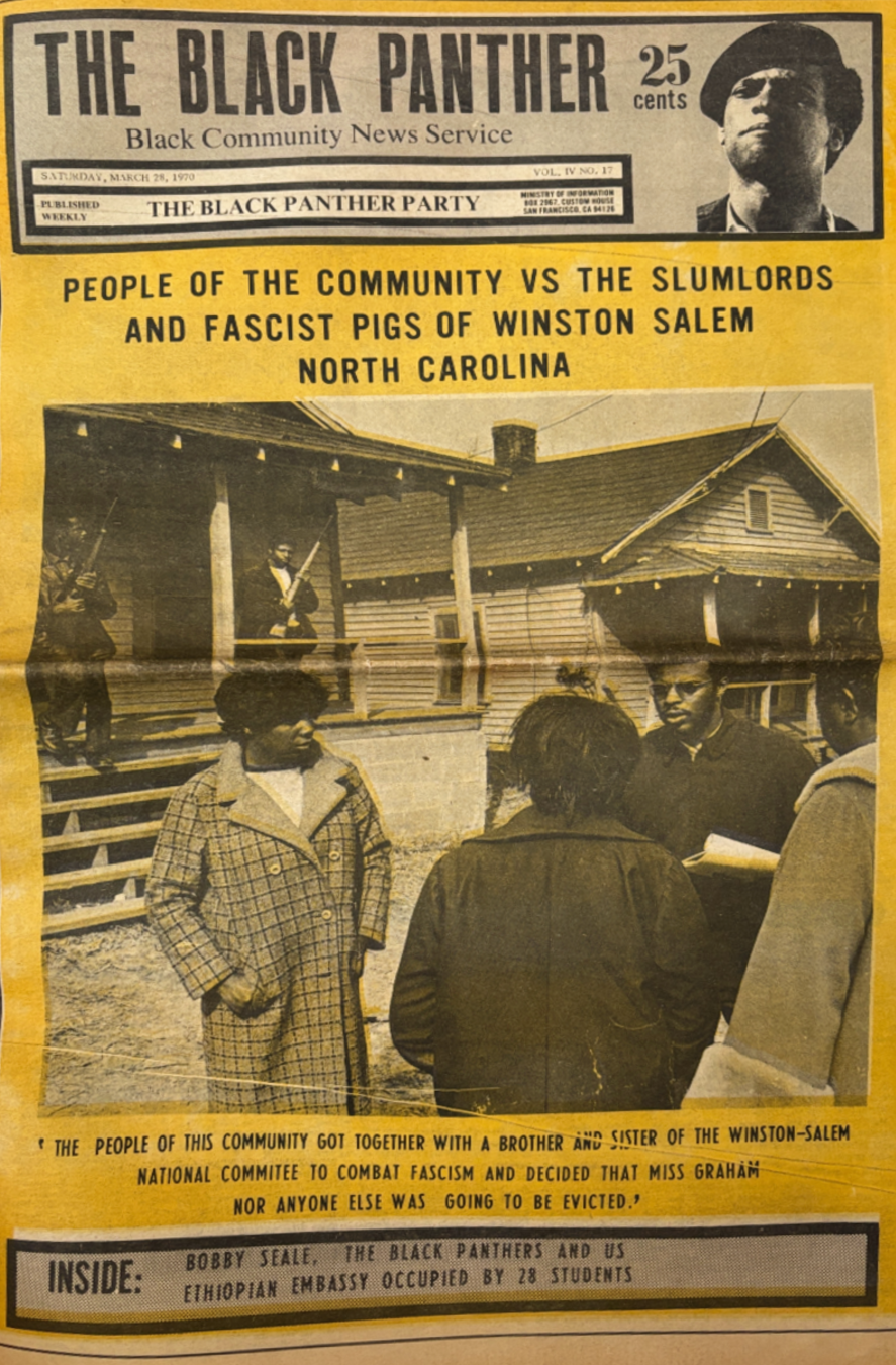 Black Panther Newspapre