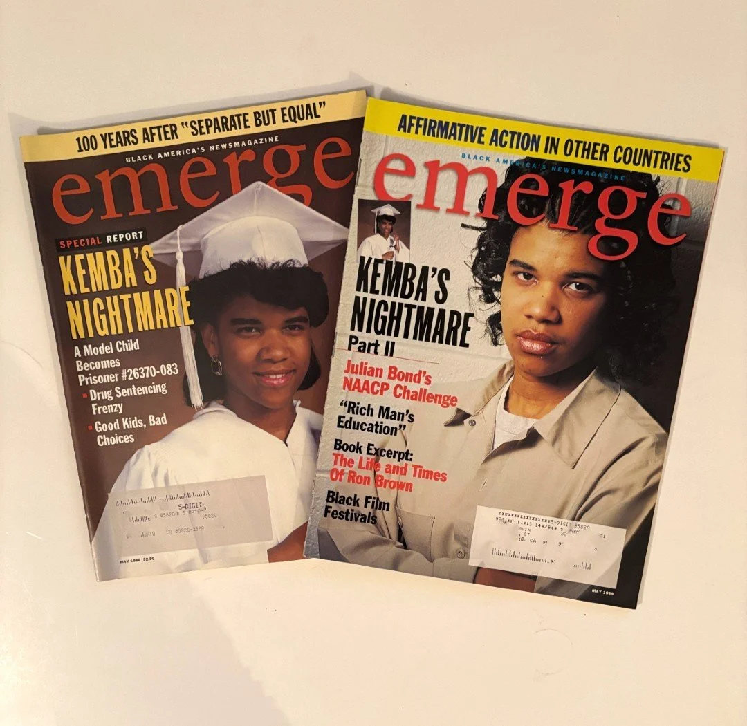 Kemba  Smith ~ 2 part  series ~Emerge Magazine ~ May 1998