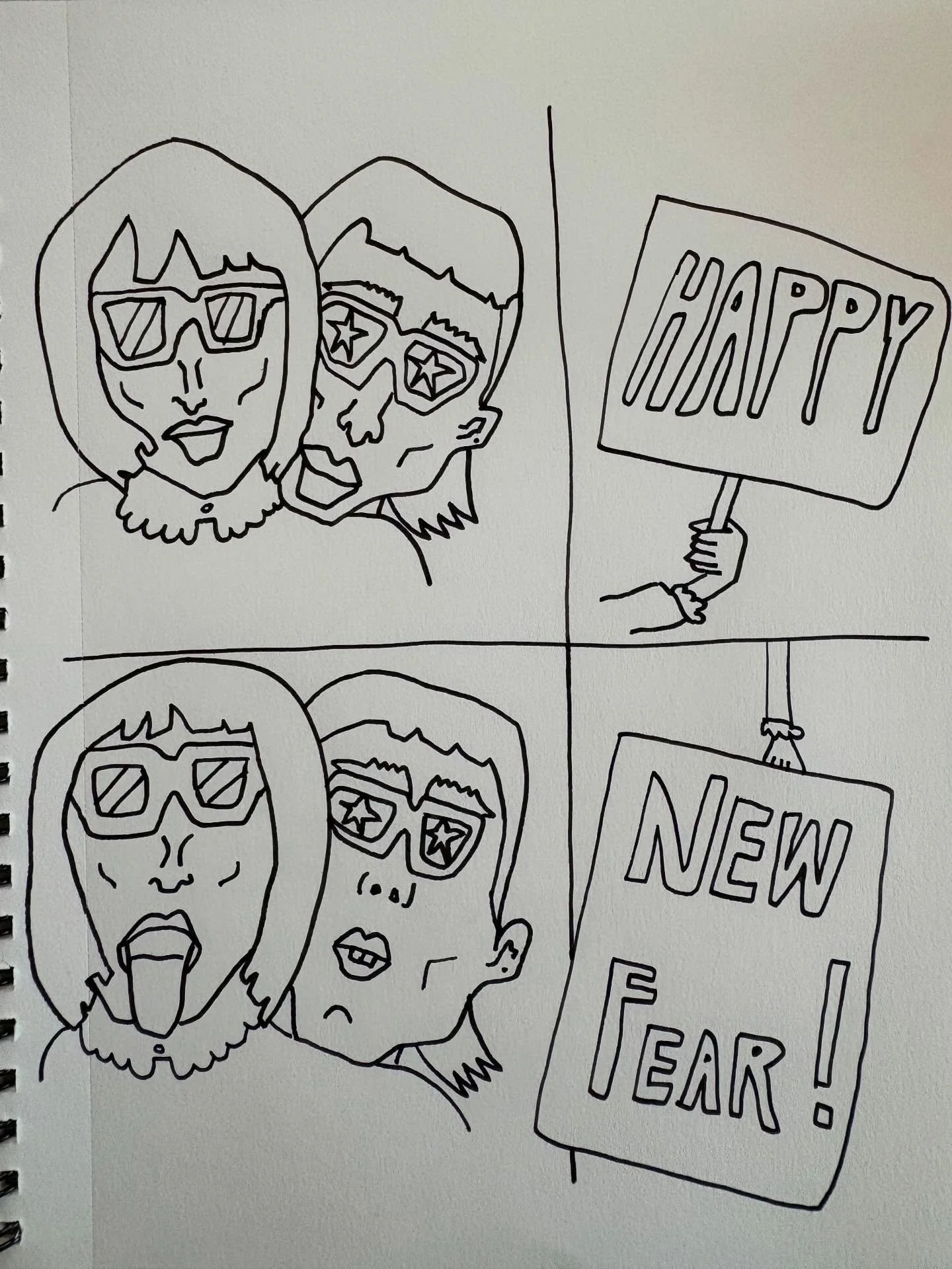 Happy New Year!

Happy New Year or Happy New Fear, however you&rsquo;re entering 2026 ;)
Lots of exciting things ahead this year.
Happy New Year from my manager and me