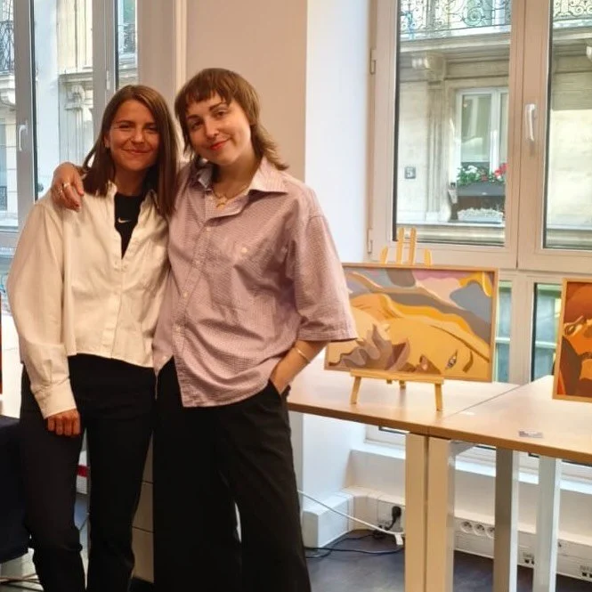 Proudly represented by @mathildasauer at @casavo.fr&rsquo;s event. Thanks for this evening 😊!

#art #expo #artexhibition #exhibition #illustrator
