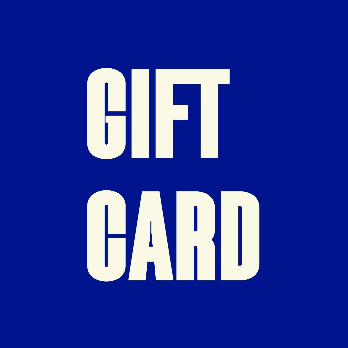 Gift Card