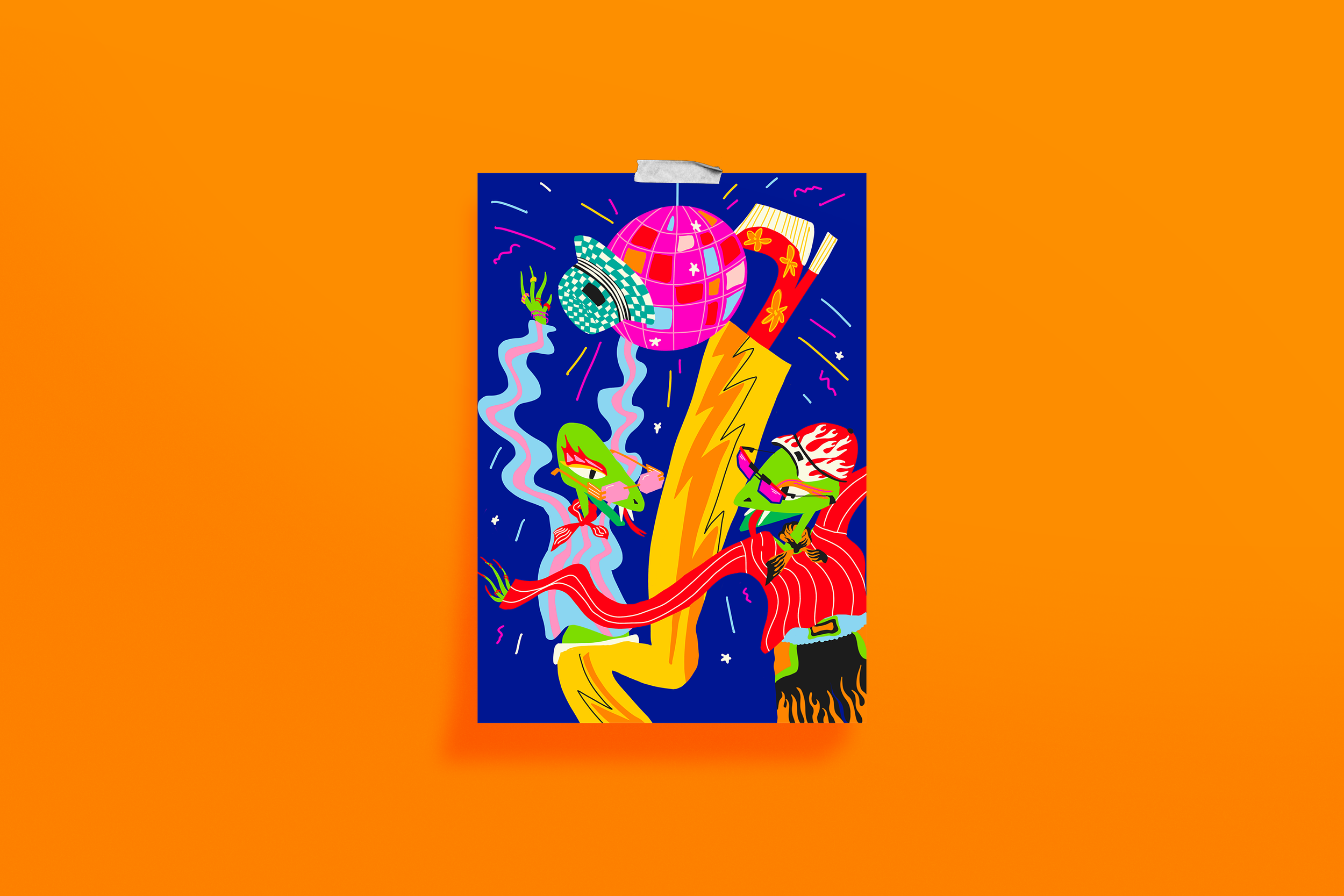 Poster - Disco Boogie-woogie