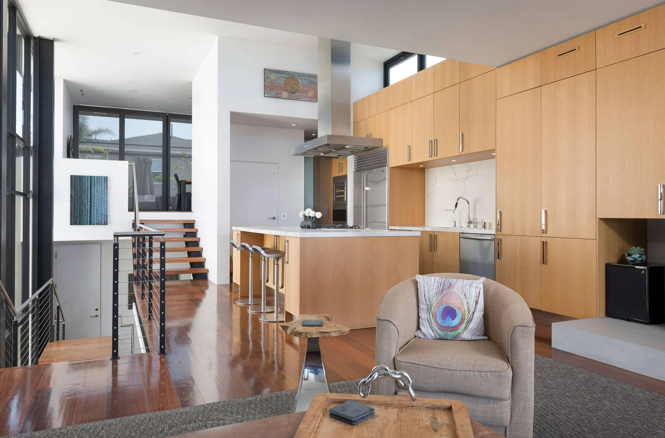 Loft Inspired Design Kitchen Remodel by Custom Design & Construction project photo 2