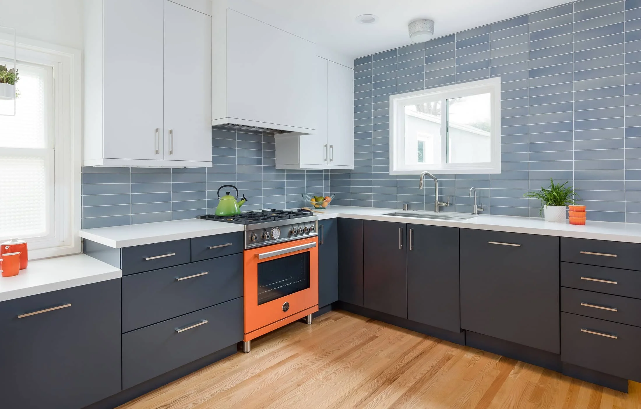 Midcentury Modern Influence Kitchen Remodel by Custom Design & Construction project photo 2