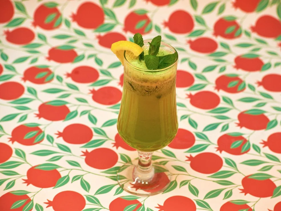 Minted lemonade