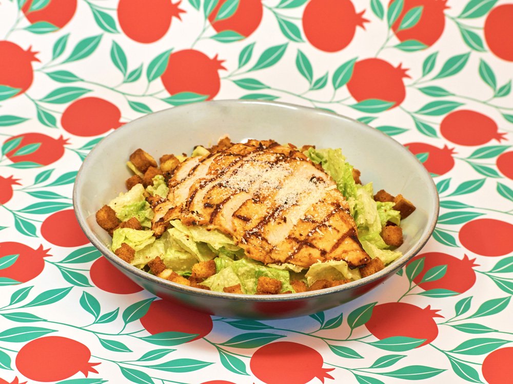 Chicken parmesan salad