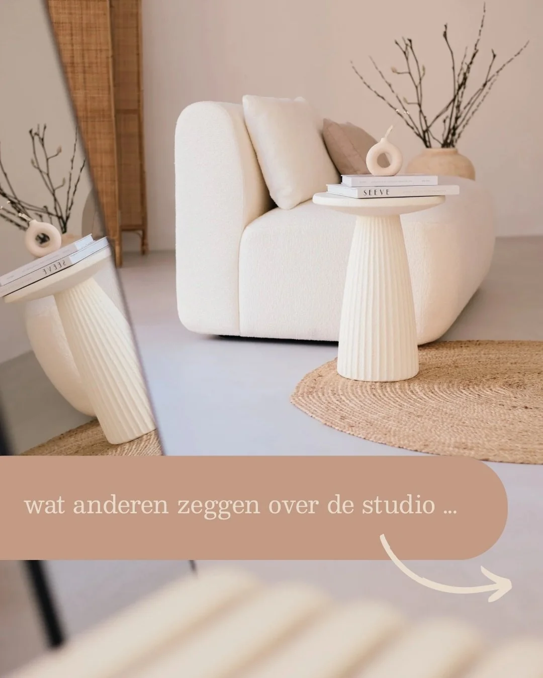 Enkele lieve woorden op een rijtje over de studio 💛