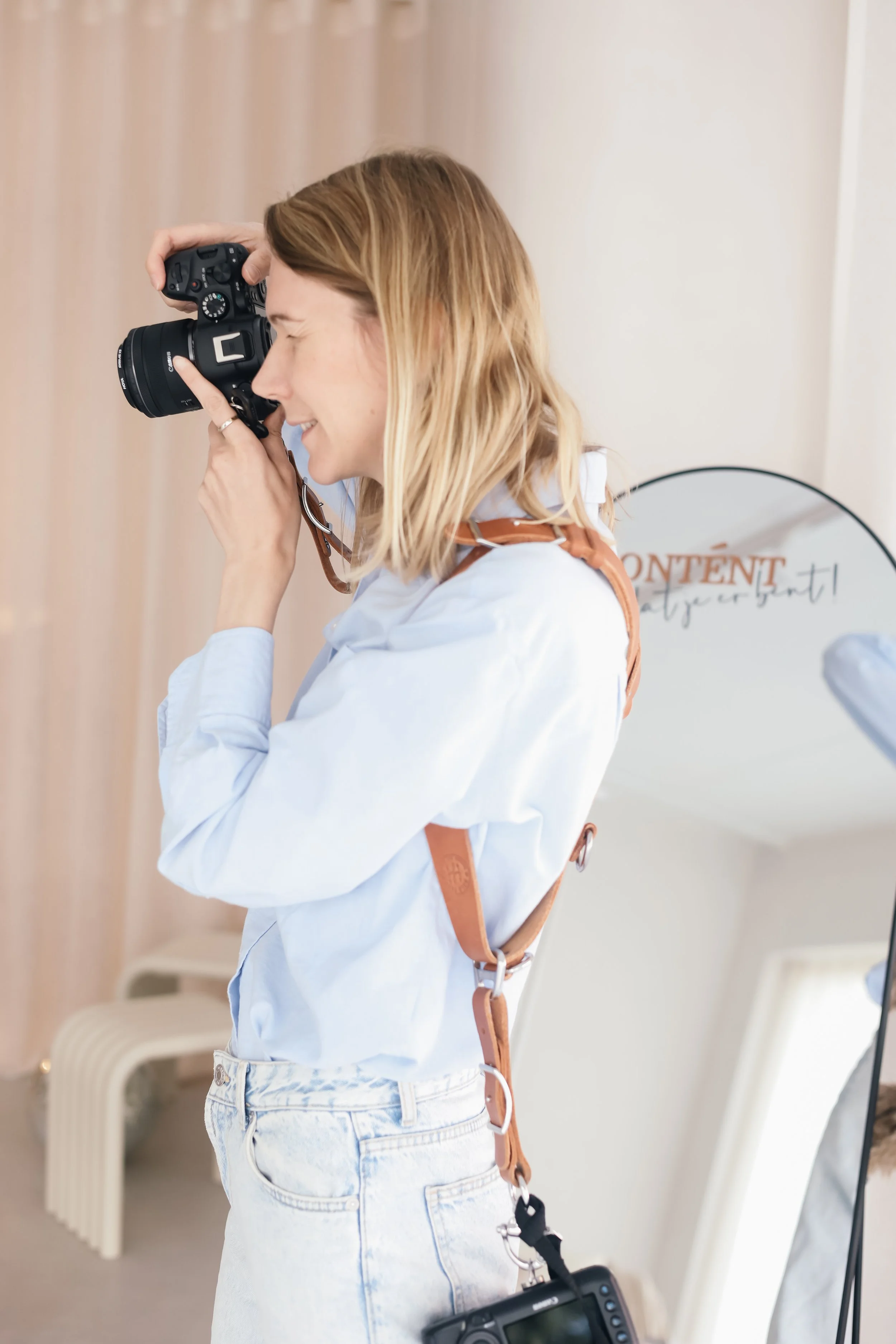 Branding fotografe Leen - Studio Content