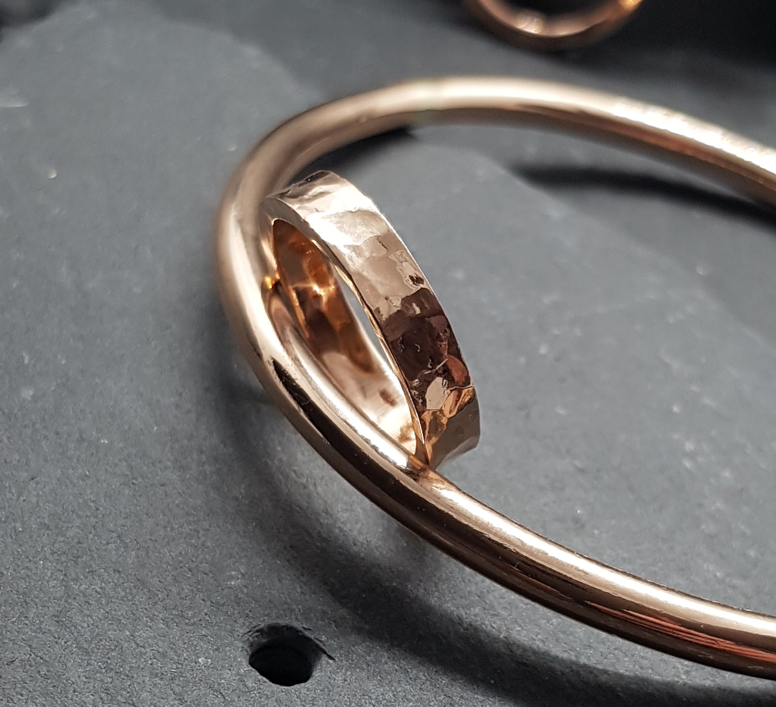 Luxurious golds with texture or high polish