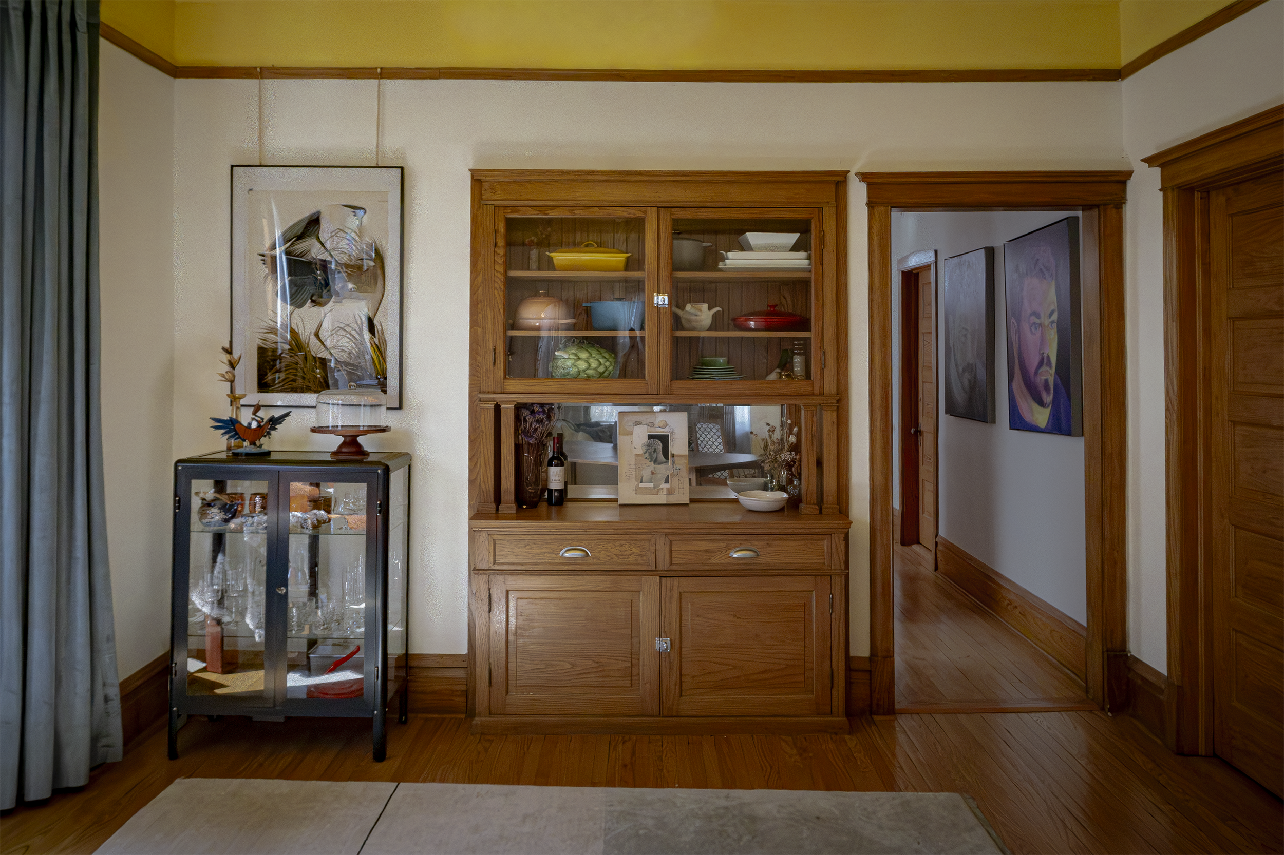 Renovated kitchen in a historic Chicago home renovation by Clarke Architecture and Design