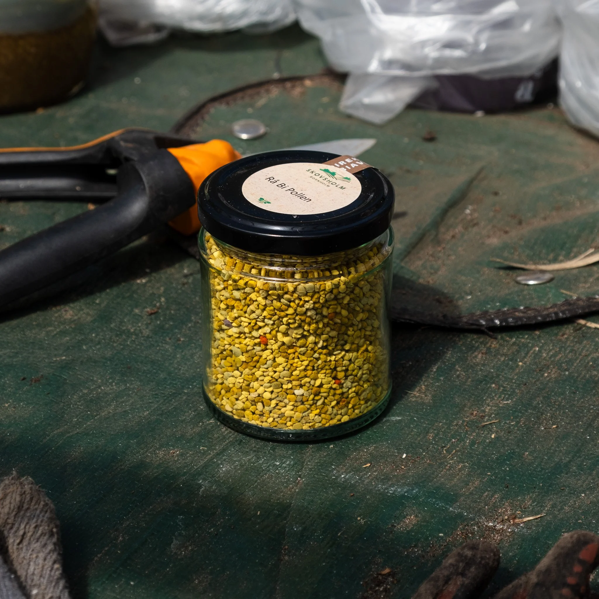 Tørret og sprød bipollen fra Skovsholm er samlet direkte fra bistadet så alle næringsstoffer bevares. Disse små smagseksplosioner er spækket med proteiner, vitaminer og mineraler. Brug dem i smoothies, morgenmad eller som drys på yoghurt. Et kraftful