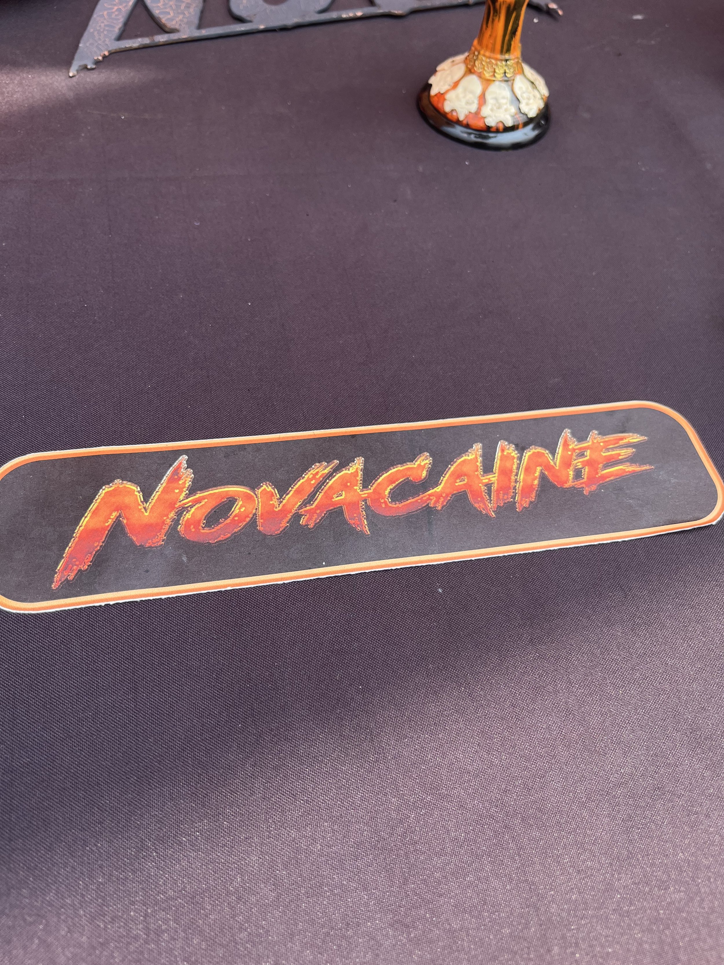 Novacaine Sticker
