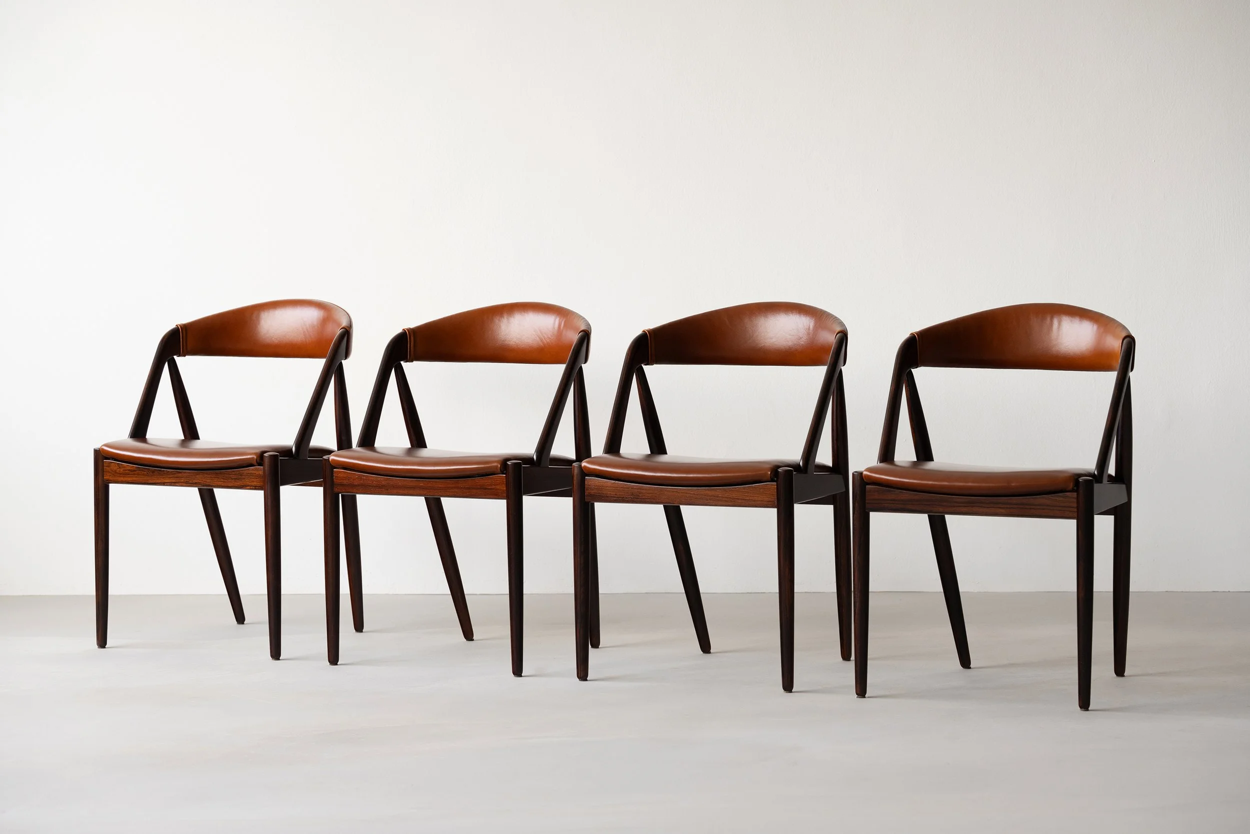 Sold - Kai Kristiansen model 31 chairs