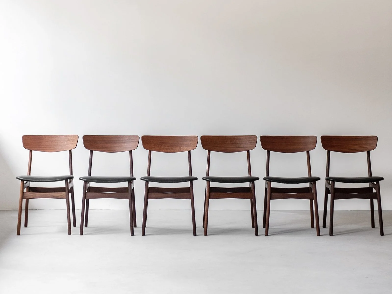 Sold - Schiønning and Elgaard dining chair set