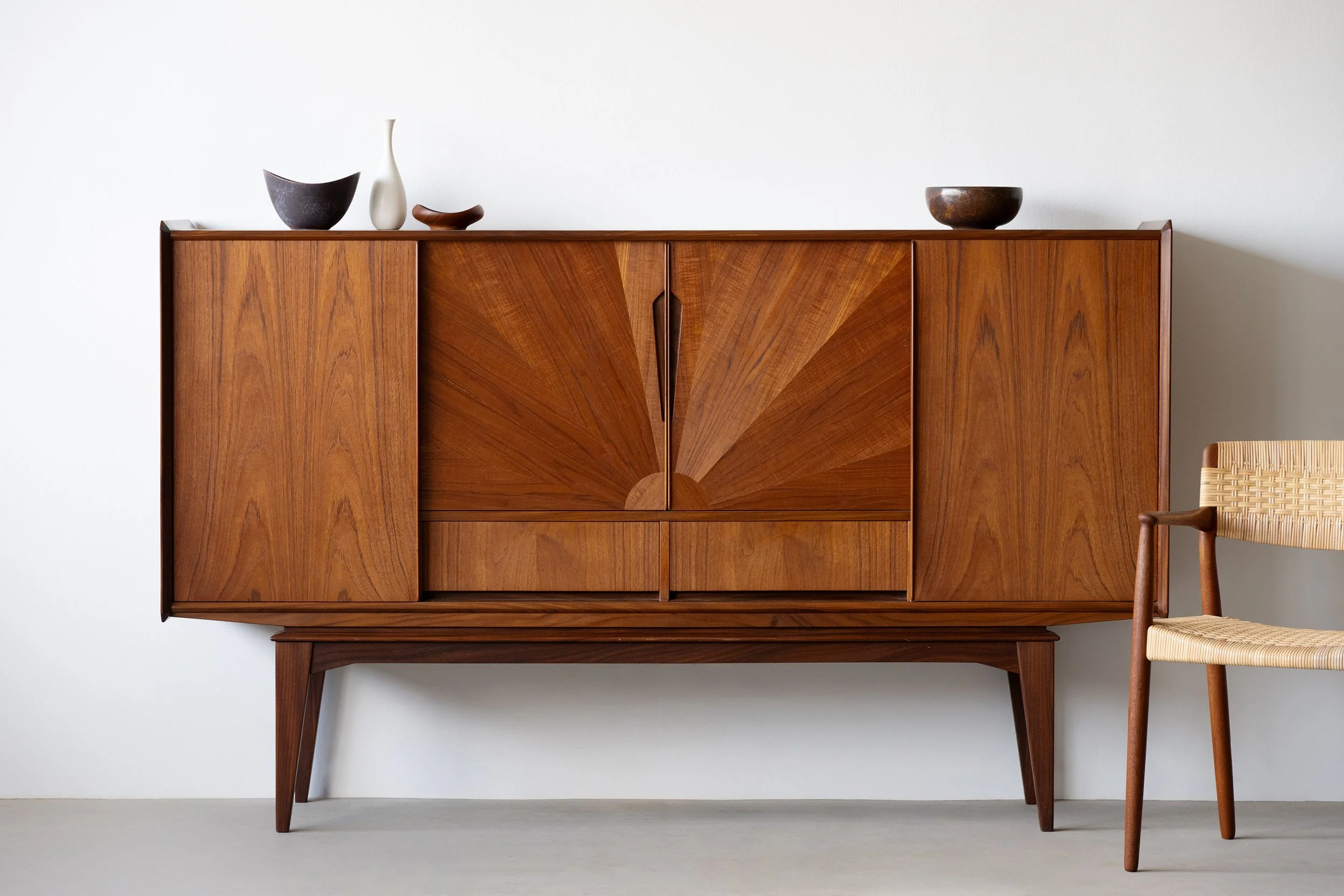 Sold - Danish highboard