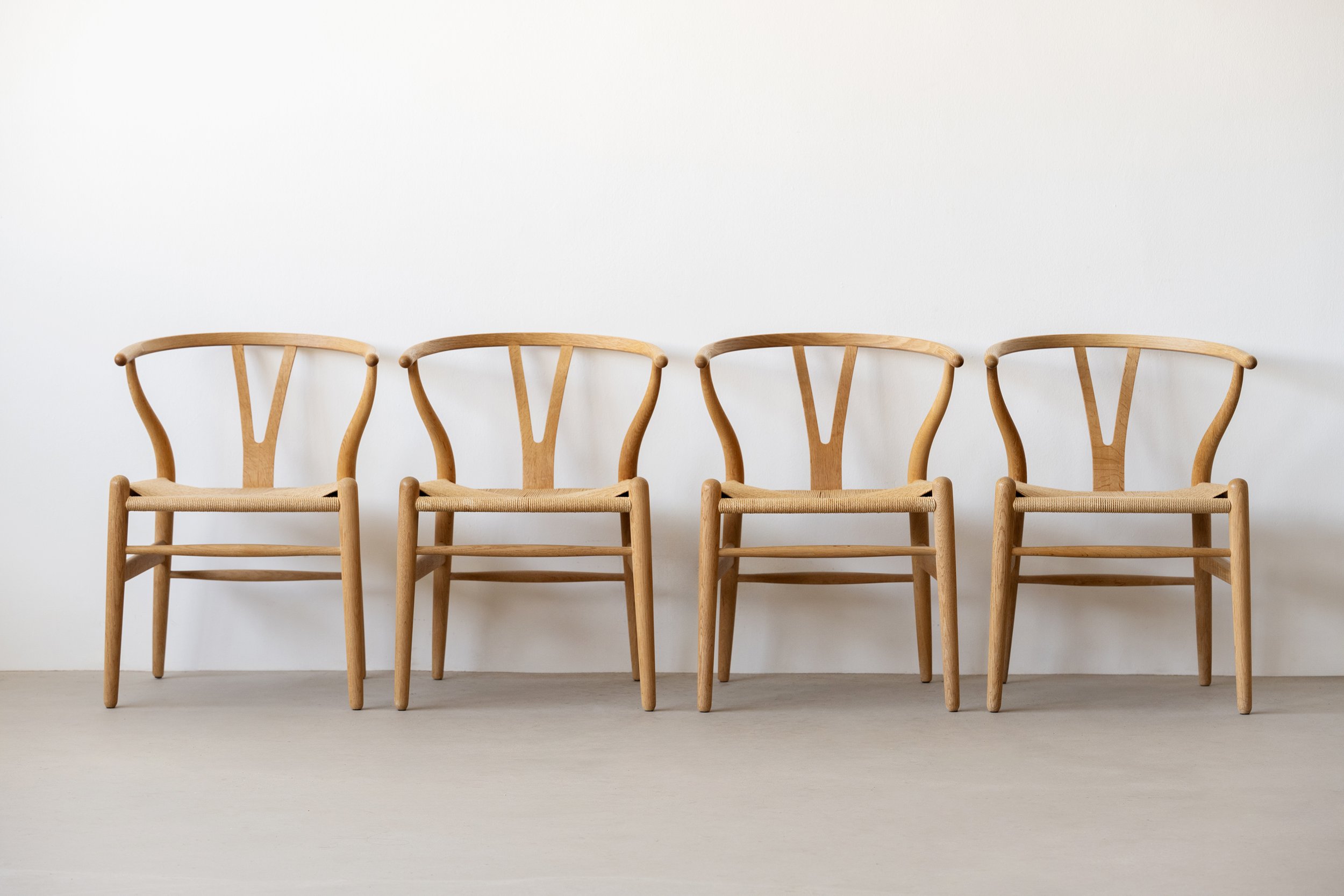 Sold - Hans J. Wegner CH24 chairs