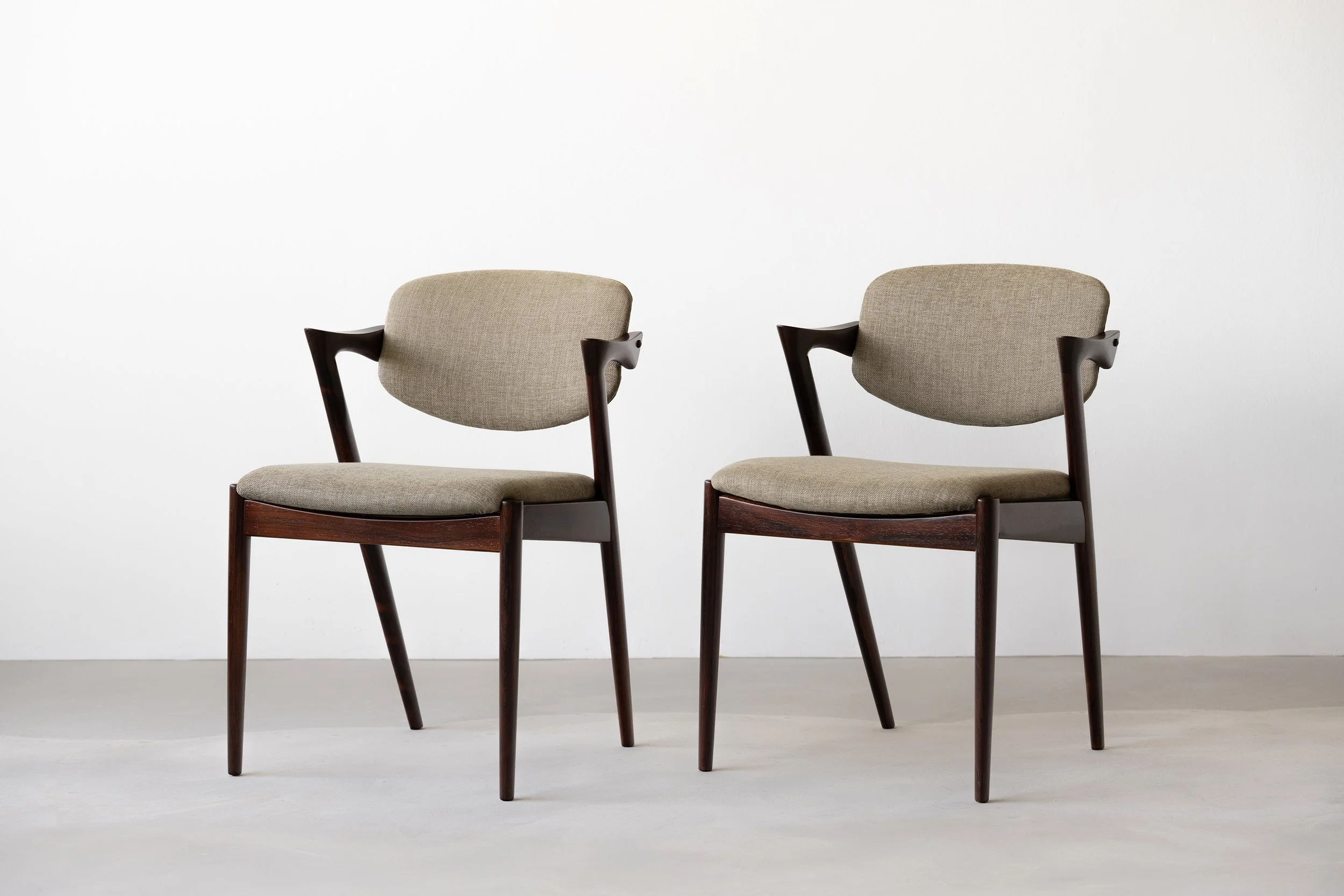 Sold - Kai Kristiansen model 42 chairs