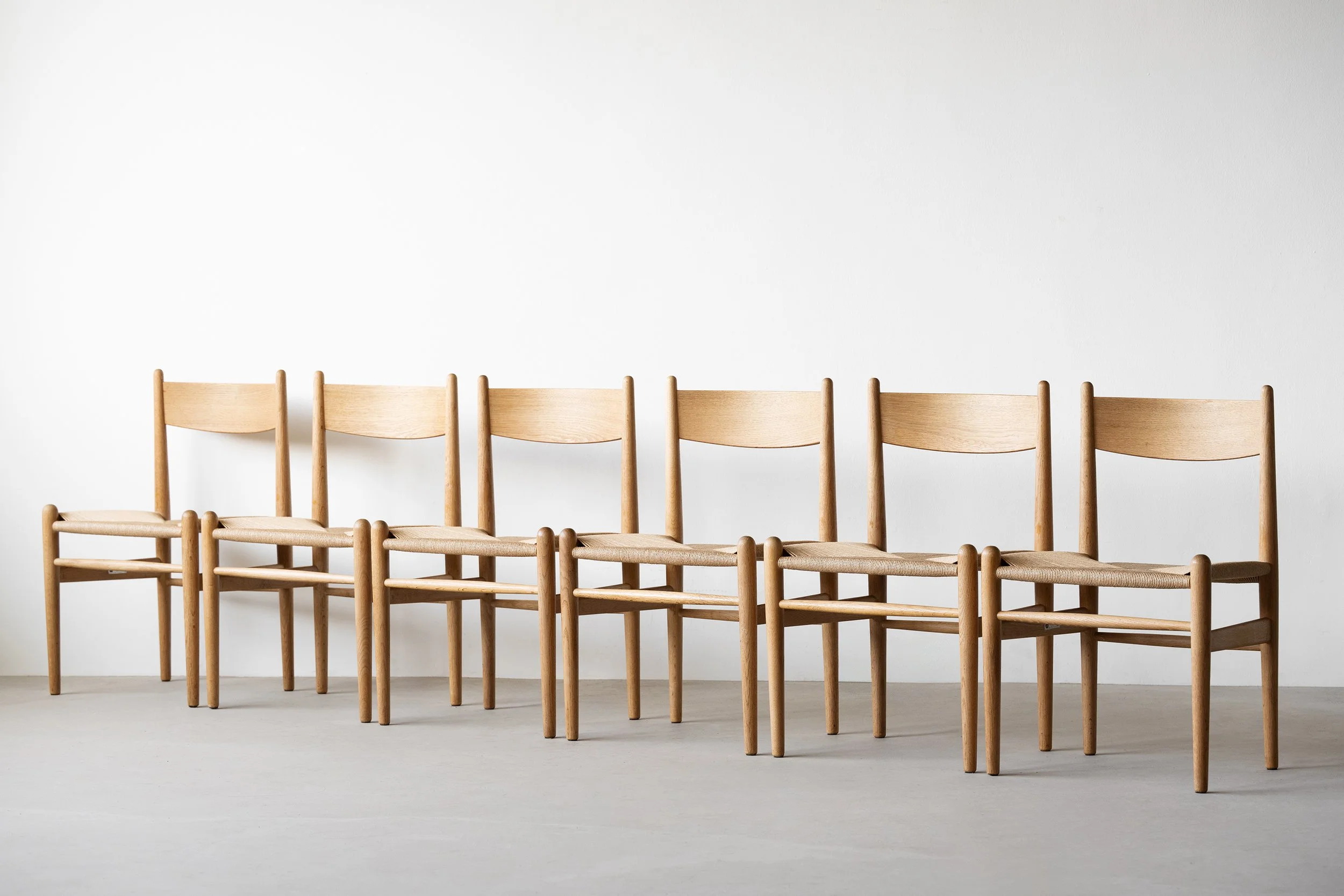 Hans J. Wegner CH36 dining chairs