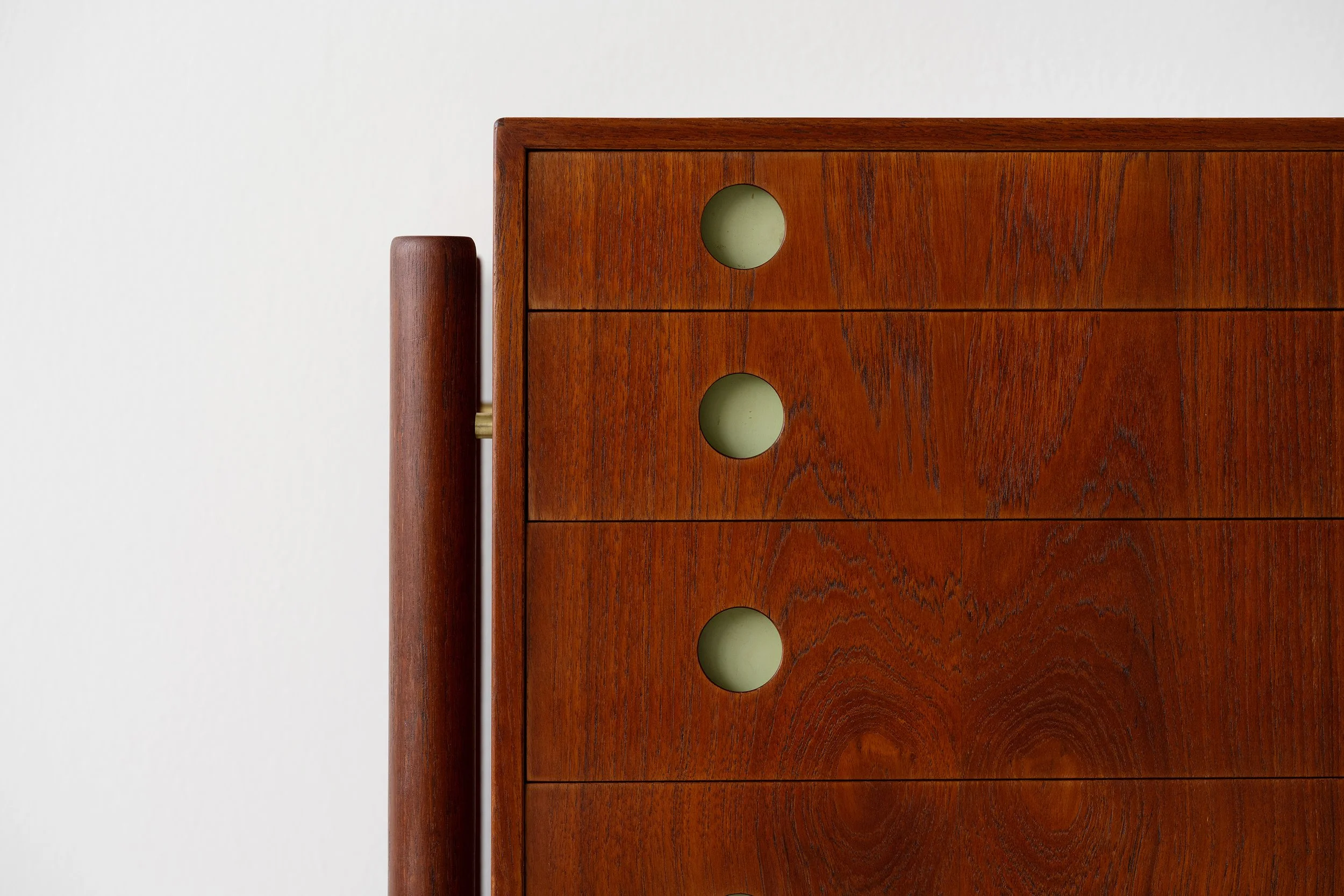 Sold - Danish tallboy dresser