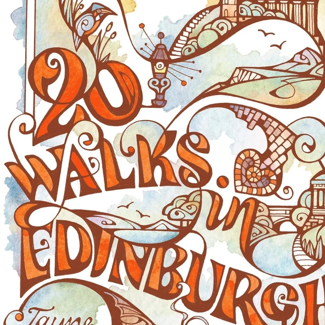 20 Walks in Edinburgh book cover