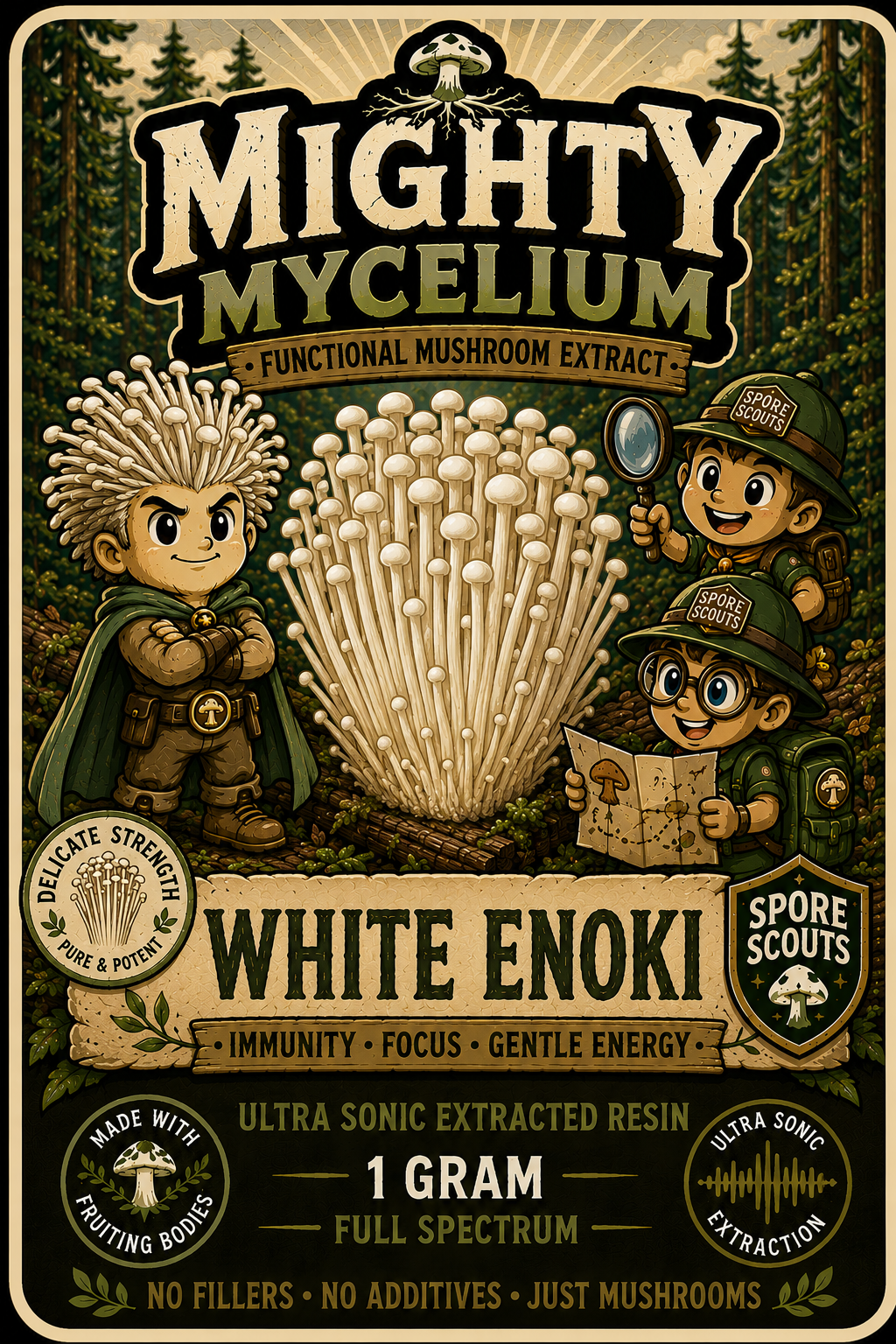 White Enoki Extract Label.png