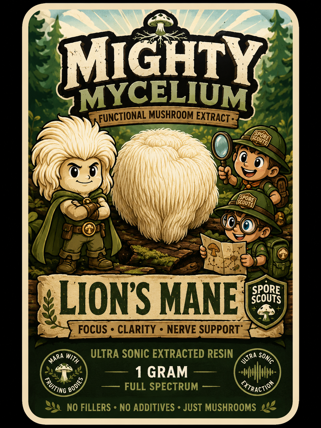 Lion's Mane Extract Label.png