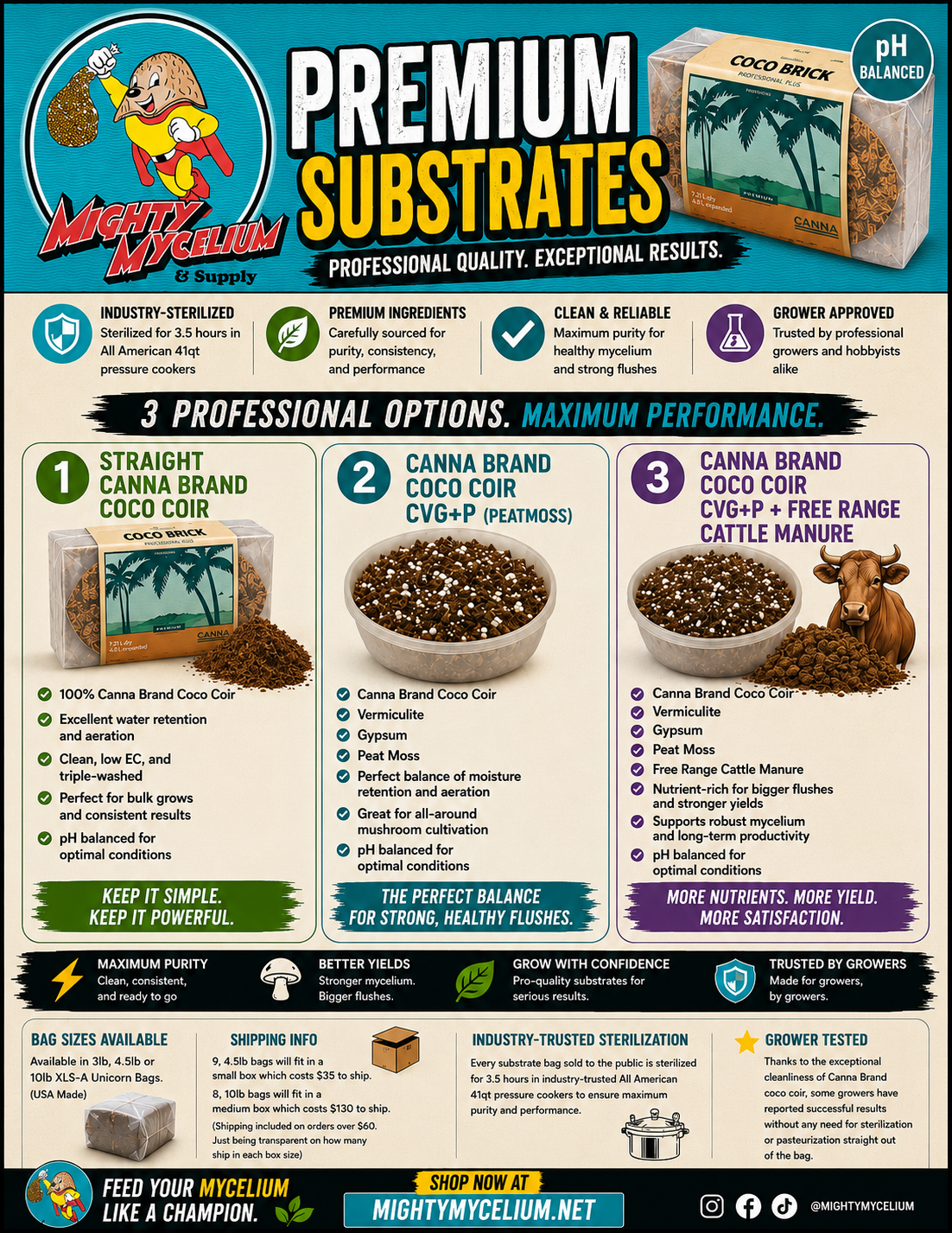 CVG Substrate Bags
