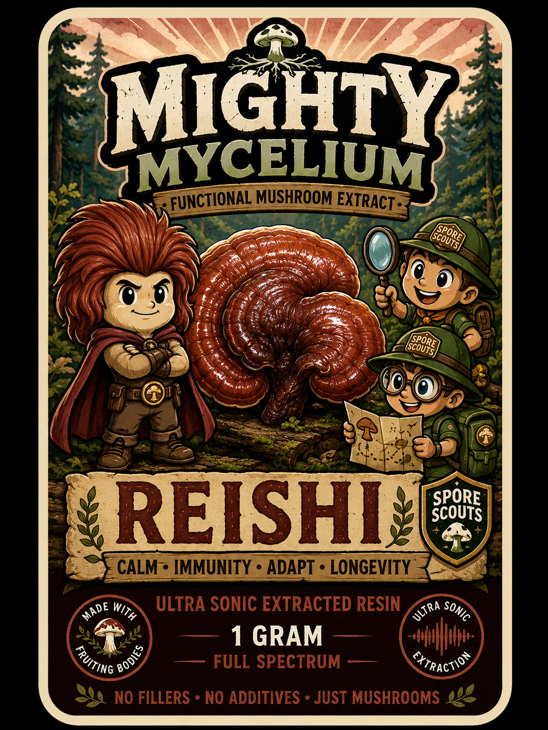 Reishi  Extract Label.png