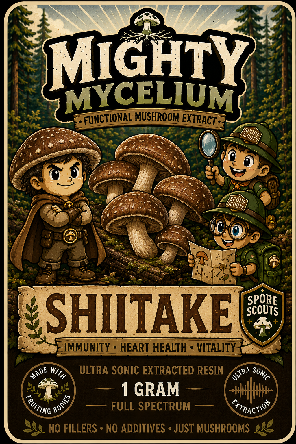 Shiitake Extract Label.png