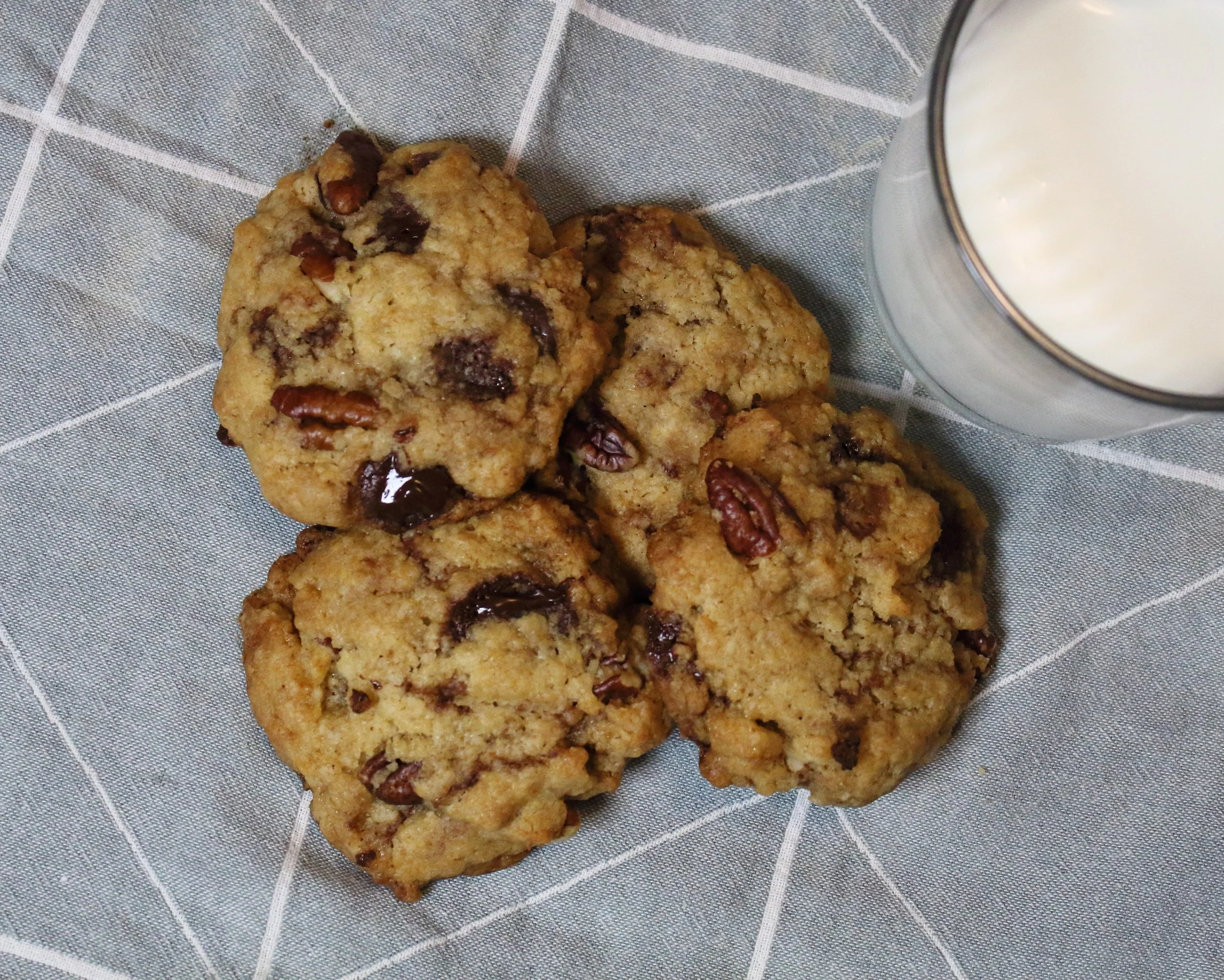 Brown Butter Chocolate Pecan Cookies