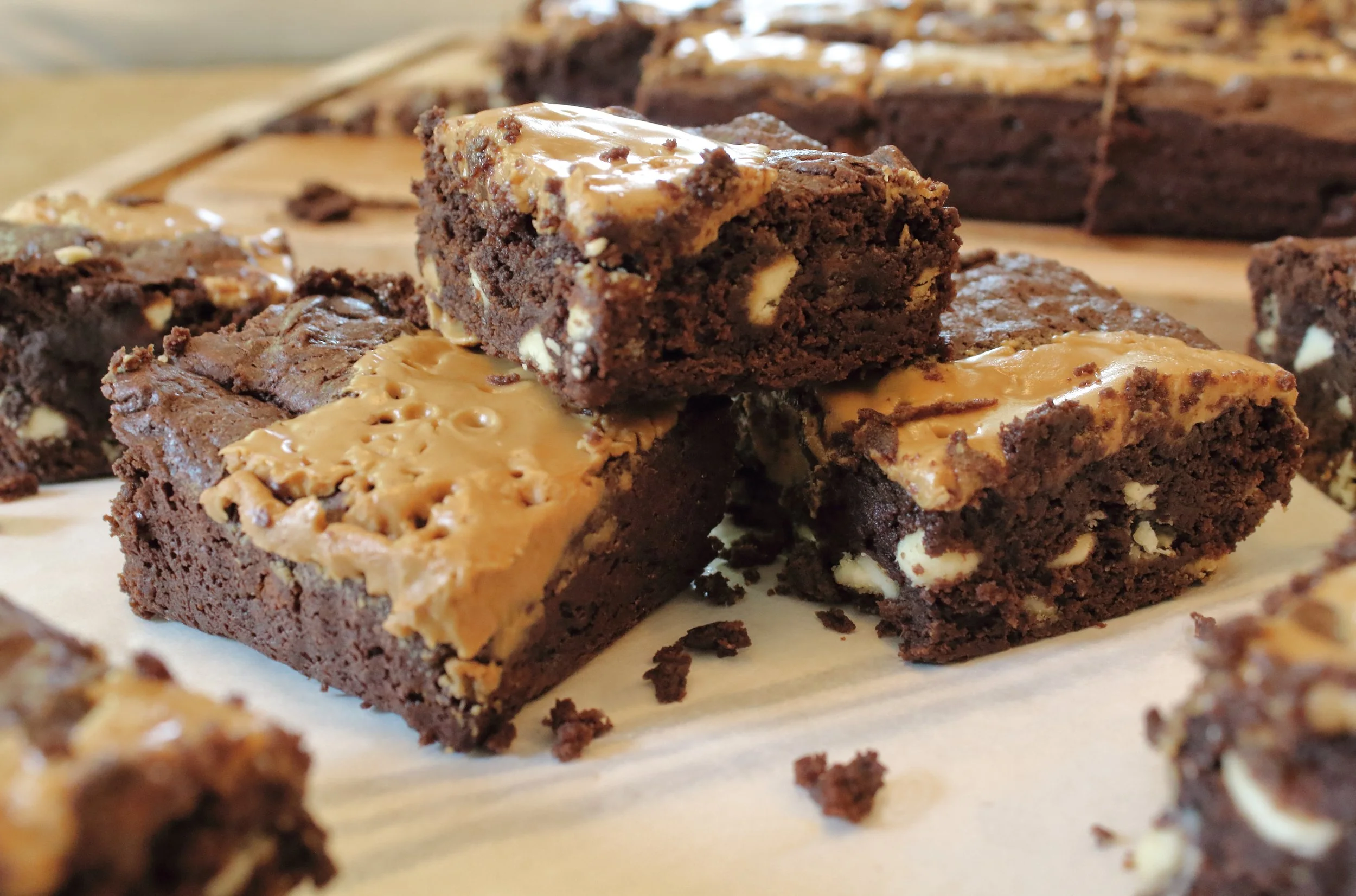 Peanut Butter Brownies