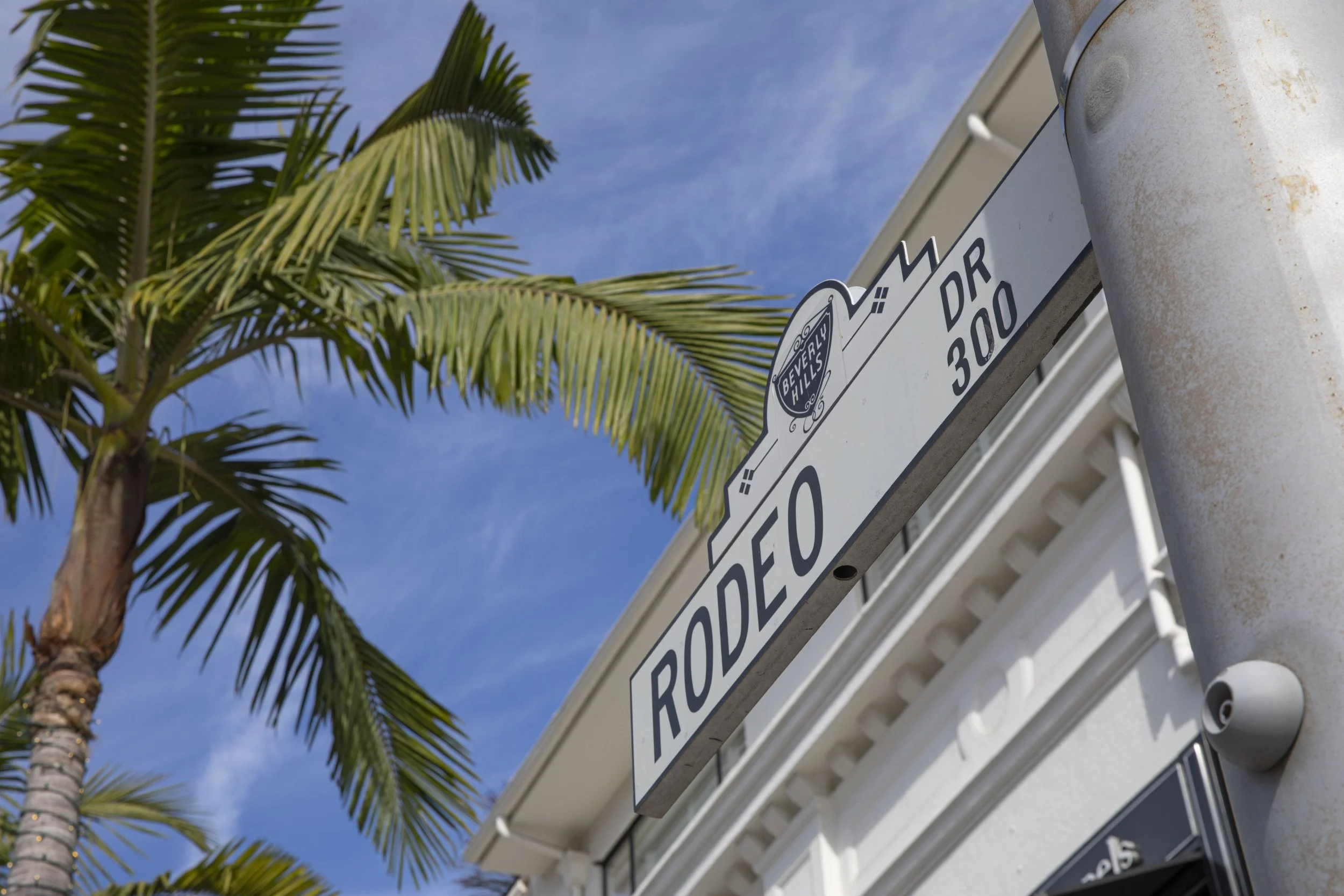 Rodeo Drive, Los Angeles, California, Usa 2022