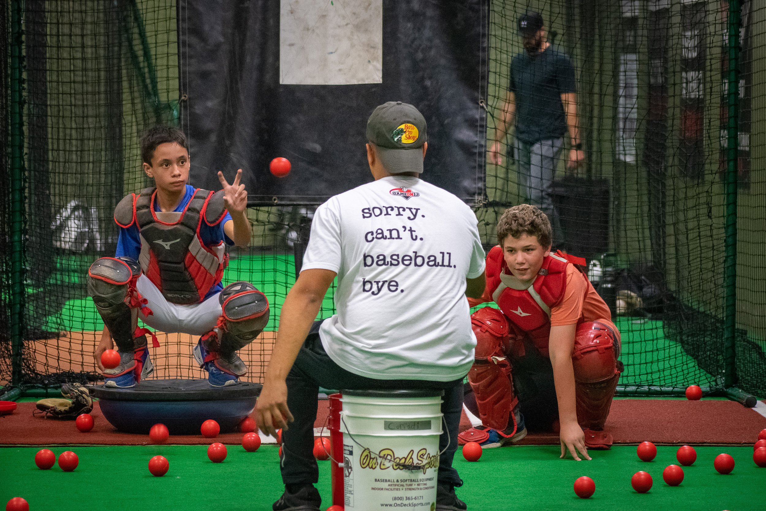8. Catching - Joe C. & 2 Youth Athletes.jpg