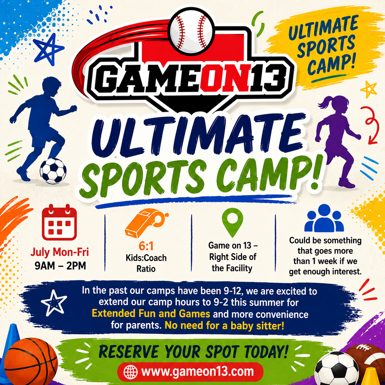 Summer Ultimate Sports Camp