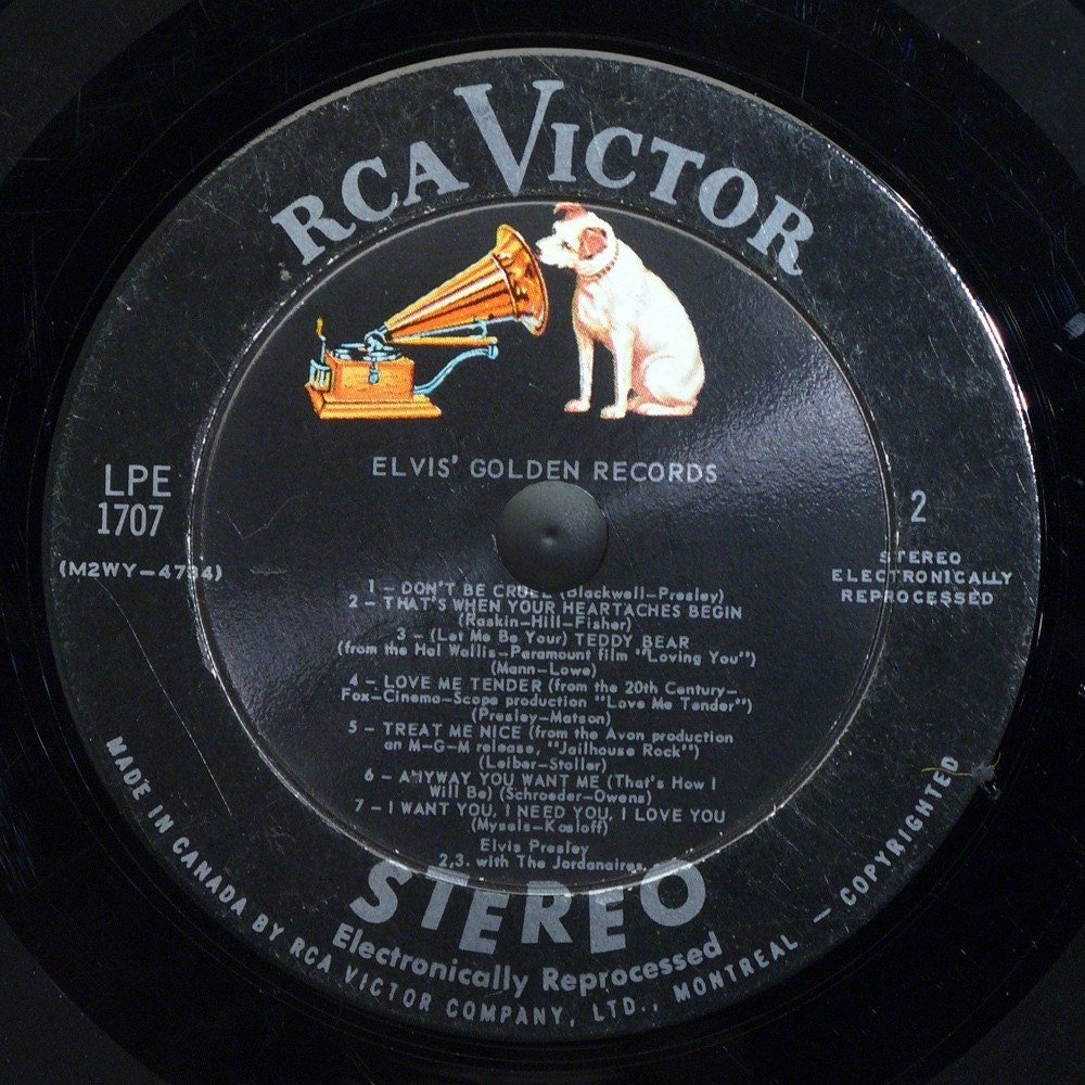 Elvis' Golden Records GrooveBowl
