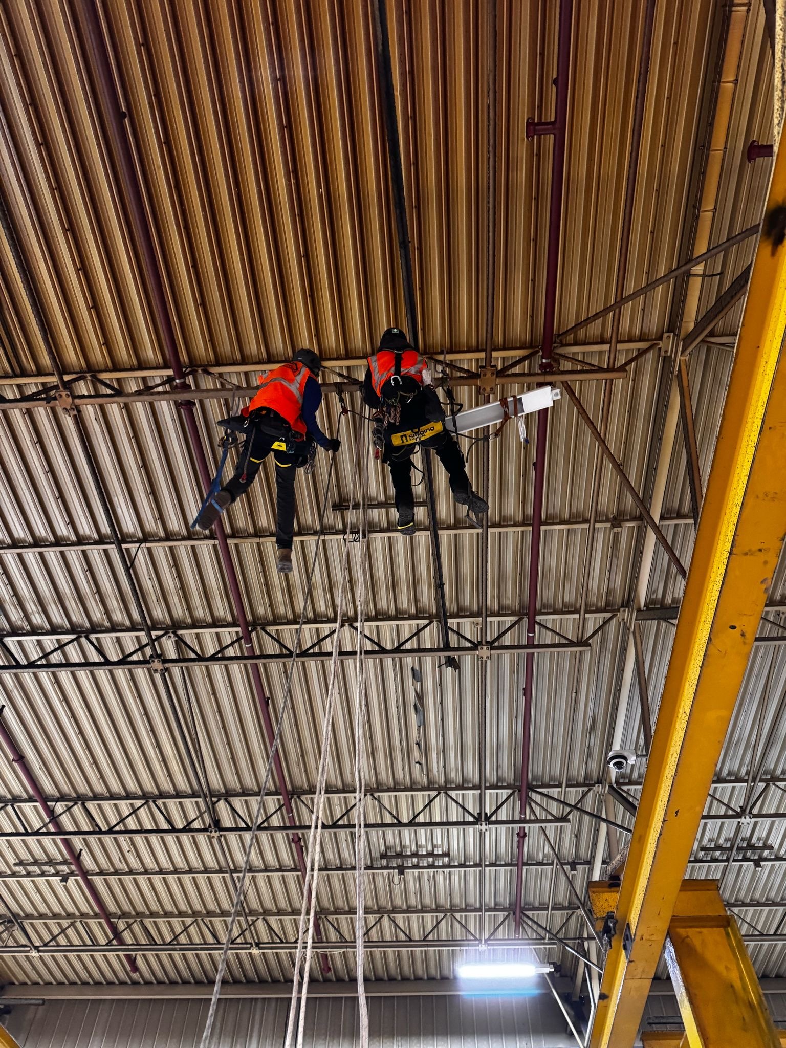 Rope Access LED Installation