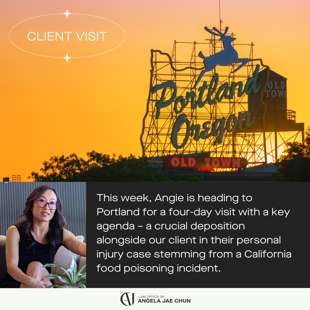 Client Visit in Portland 