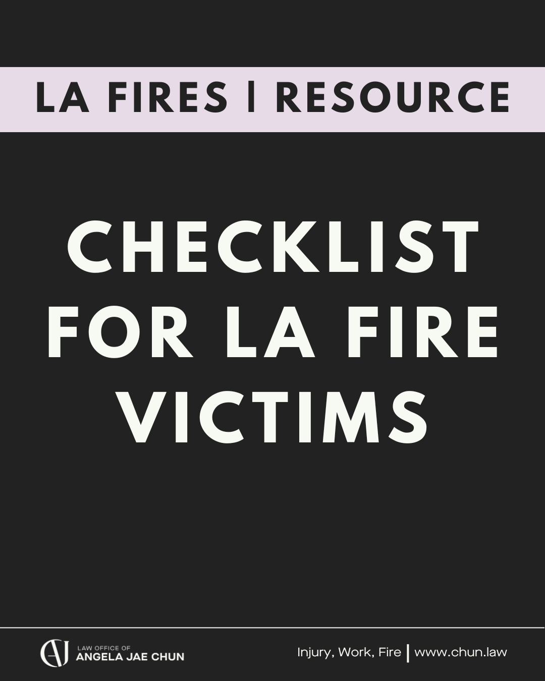 LA Fires | Checklist for LA Fire Victims