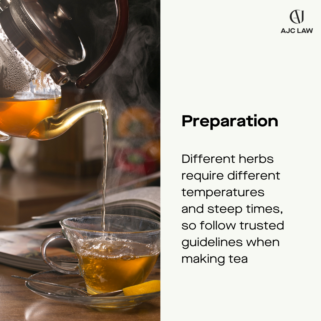 Herbal Tea Preparation