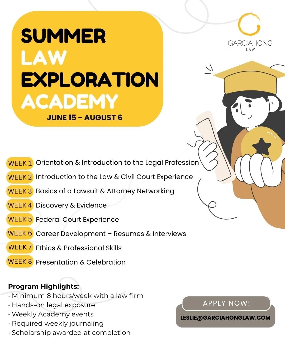 San Diego | High School Summer Law Exploration Academy 2026