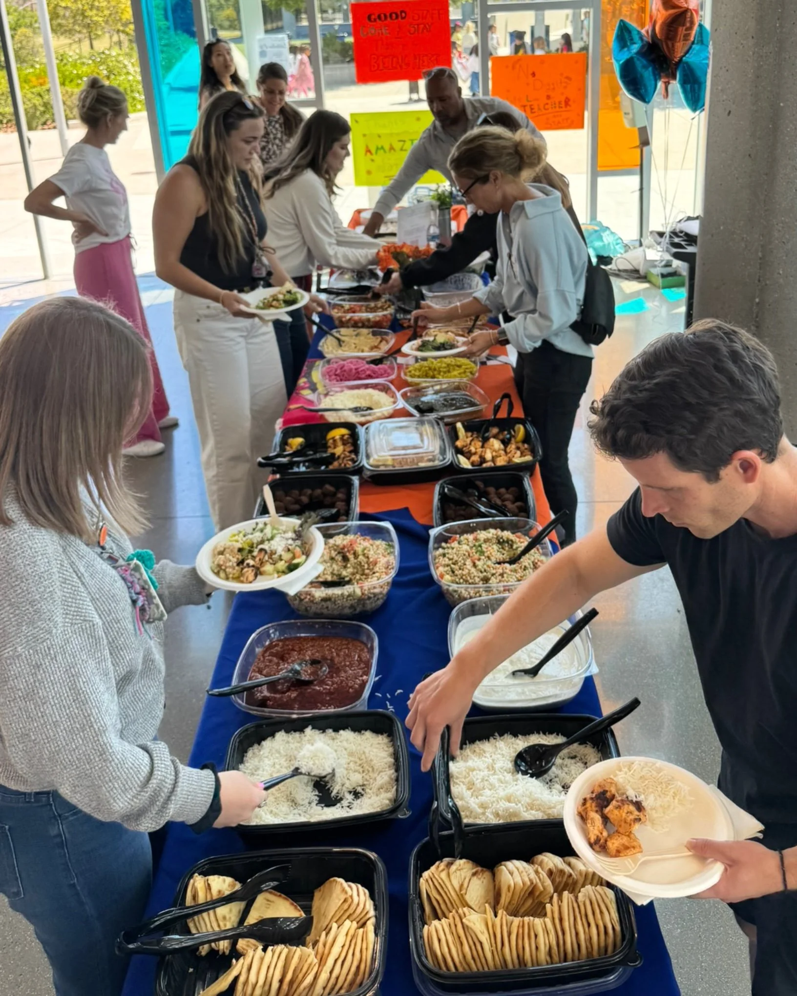 Giving Back to Local School, D39C, for Staff Appreciation Week