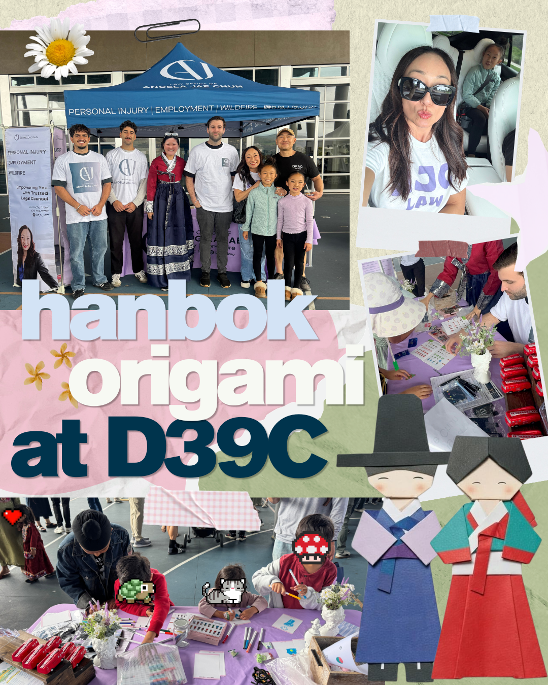 Hanbok Origami at Design 39 Campus