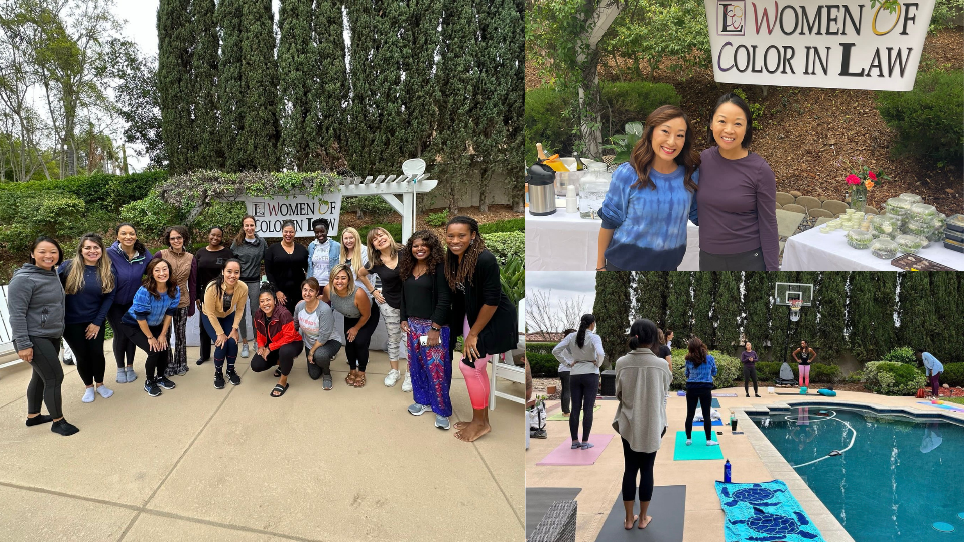 Sponsored the Women of Color in Law’s Uplift Retreat: Yoga, Reiki, Mindfulness, Lunch