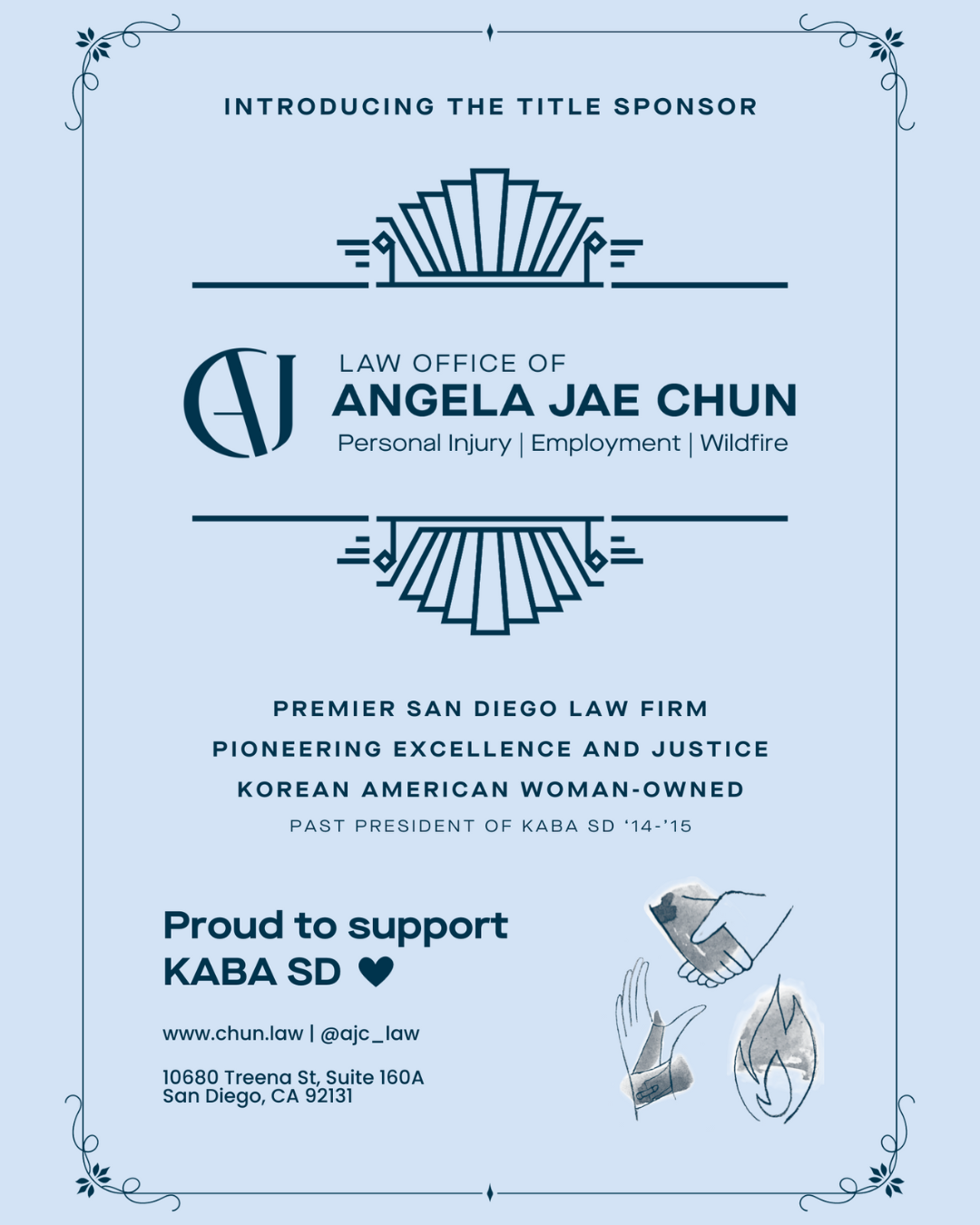 2023 Title Sponsor of KABA SD Dinner