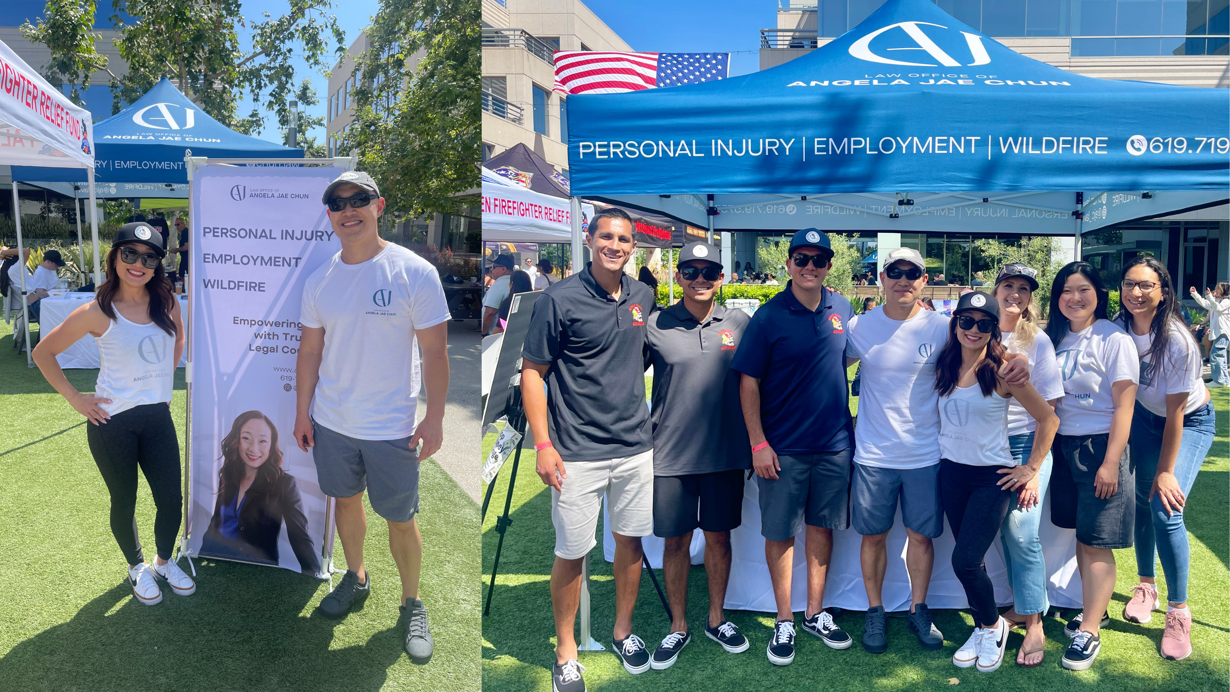 Gold Sponsor of the OC Bomberos Firefighters Cornhole Tournament to raise scholarship funds for low-income youth  