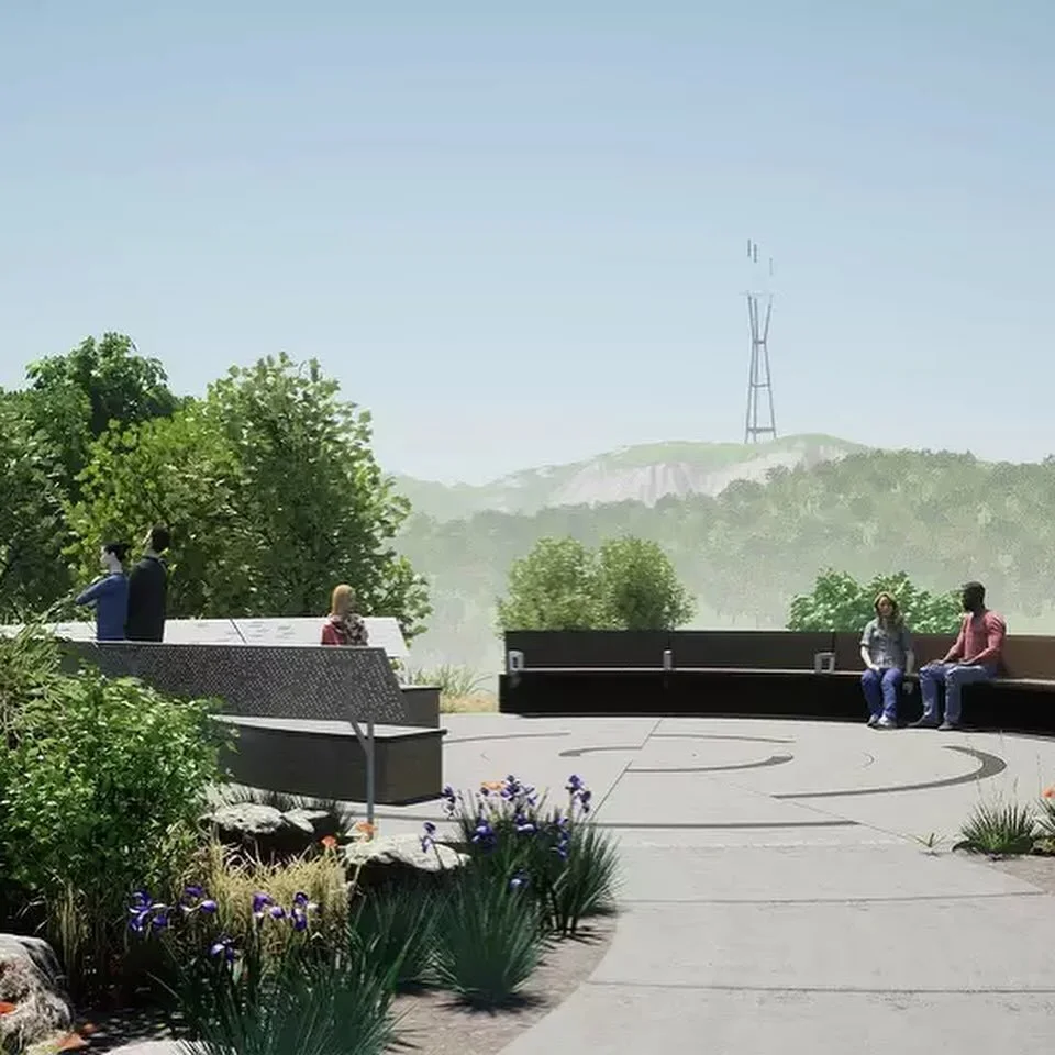 Honored to be working with @i.o_design on the first new memorial in Golden Gate Park in 30 years, The BAYS breast cancer memorial garden. Here&rsquo;s a little BTS from our meeting at @gizmoartproduction this morning.