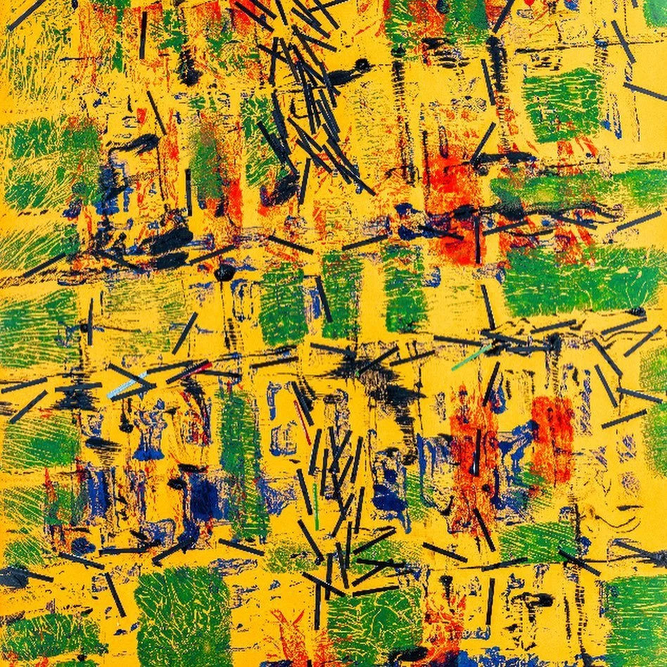 A couple of shots from our recent photoshoot of Water Hood&rsquo;s triptych series Palimpsest I, II, III&nbsp;at the Bart Headquarters in Oakland. 
. 
The artwork draws inspiration from the historic maps of downtown Oakland, CA, using magnetic ticket