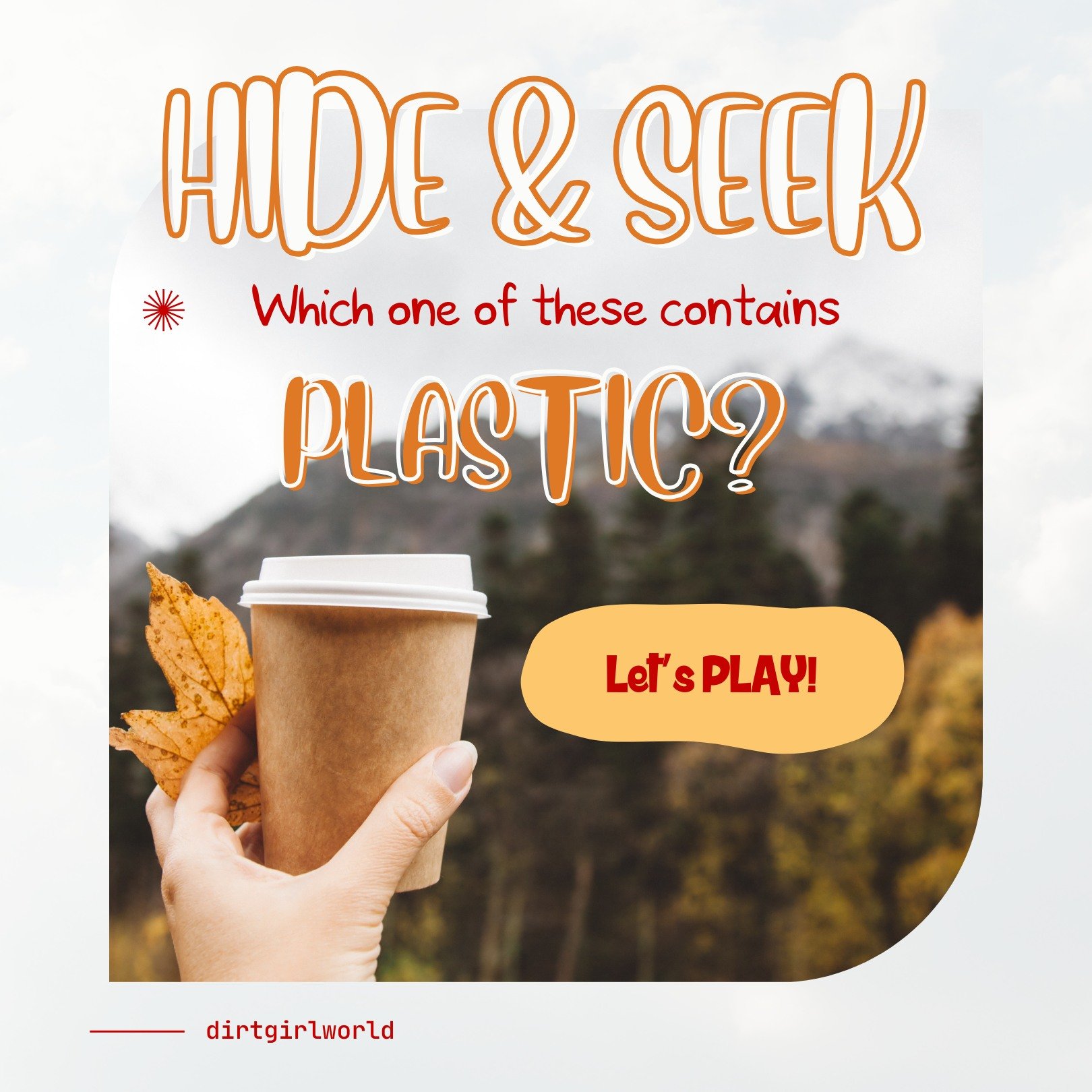 Let's play a game! .... which one of these contains plastic? 🤔

- Wetwipes
- Clothing
- Paper cups
- Tea bags

Tell me your score out /4 in the comments!

#earthday #plasticvsplanet #plastic #polyethyene