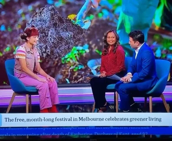 What a beautiful morning chatting with Fauziah &amp; Tom on ABC Weekend Breakfast on Saturday ☀️

Loved chatting about all things planting in celebration of the Planting Party happening at Fed Square as part of RESET. And of course, about the joy of 