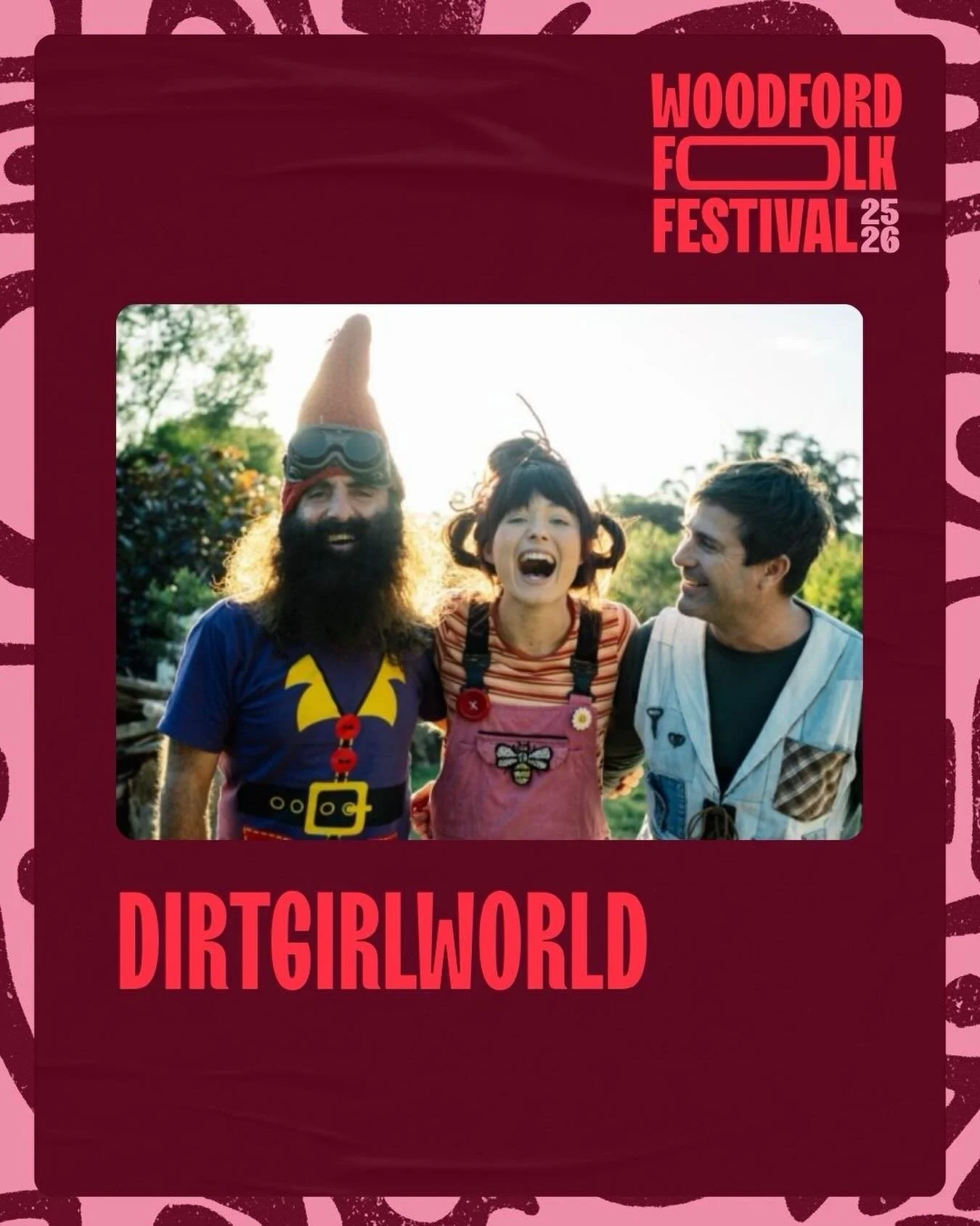 ✨WOODFORD HERE WE COME✨

We can&rsquo;t wait to close out 2025 &amp; welcome in the new year at @woodfordfolkfestival 🎶 And it&rsquo;s not too late to grab tickets 🎫 

Saturday 27th [10am] - The Mud Pie Kitchen Construction: Part 1 (Shhhhh! Don&rsq